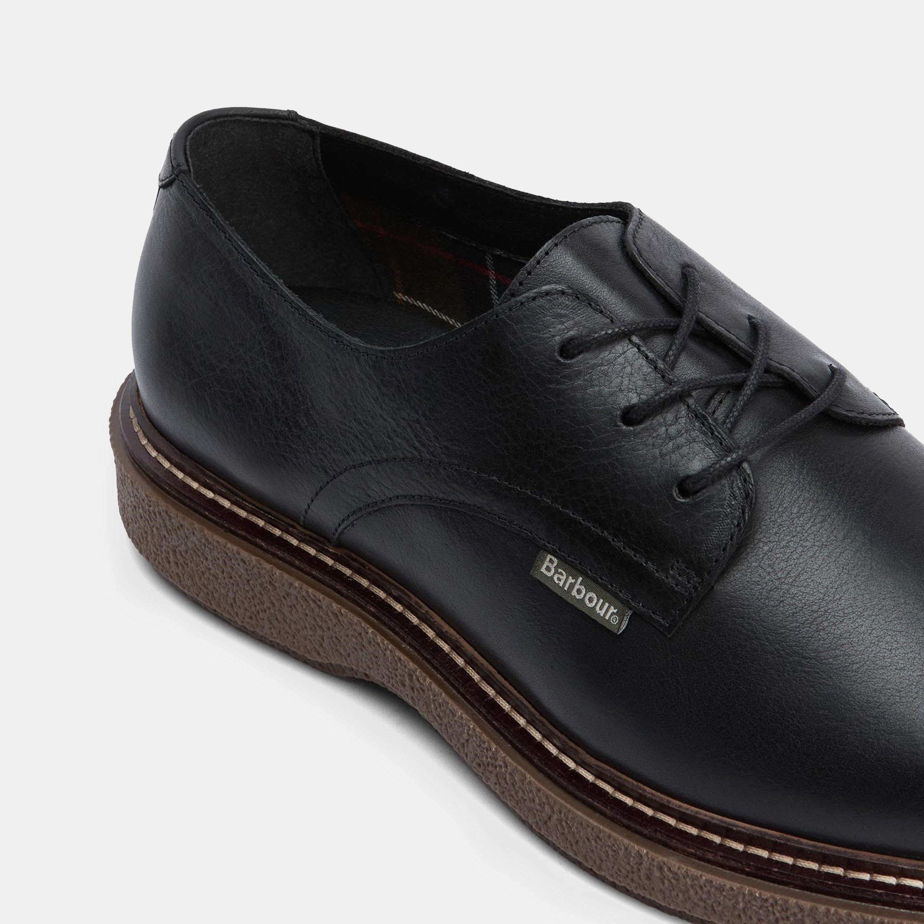 Black BK51 - Barbour - Men's Harefield Derby Shoes - 4