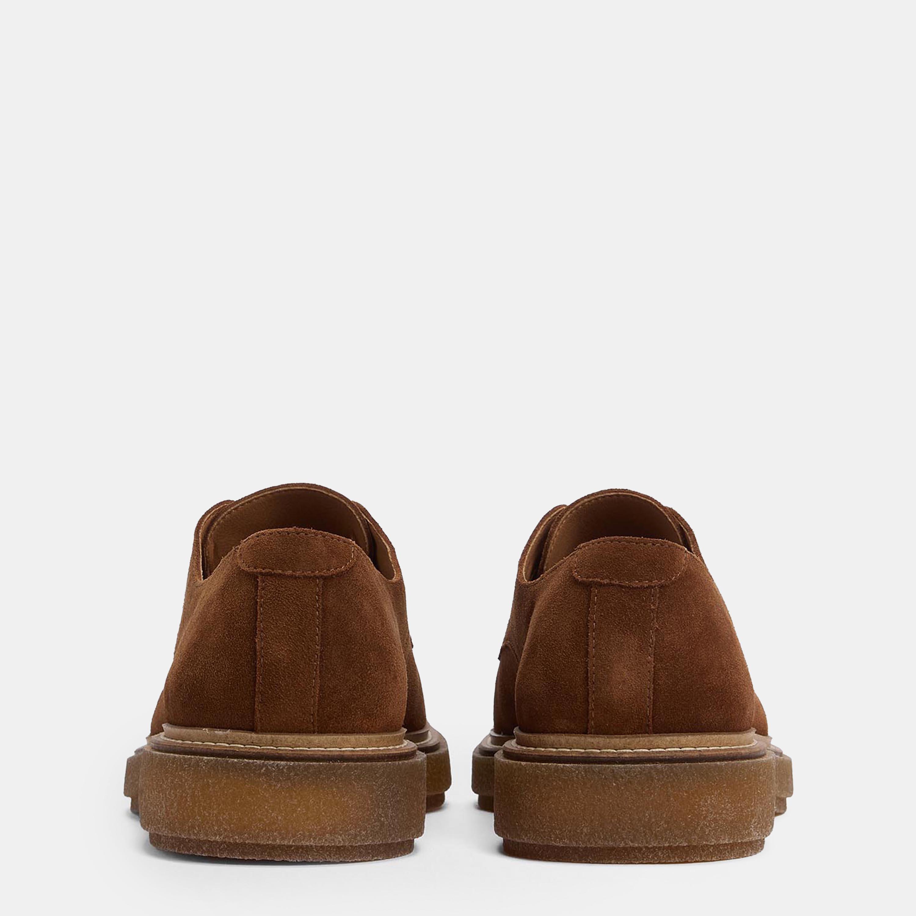 Toffee Br15 - Barbour - Men's Harefield Derby Shoes - 3