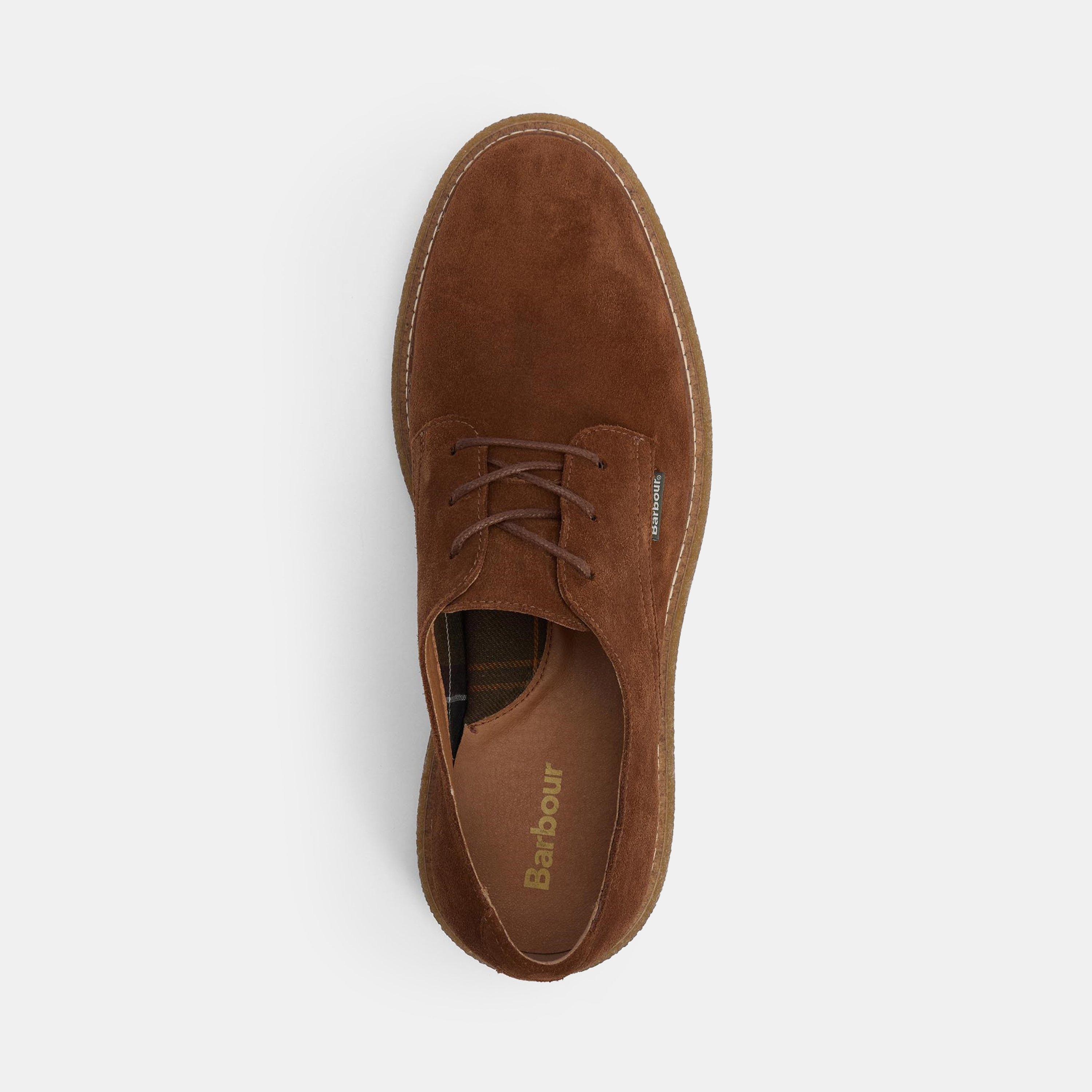 Toffee Br15 - Barbour - Men's Harefield Derby Shoes - 7