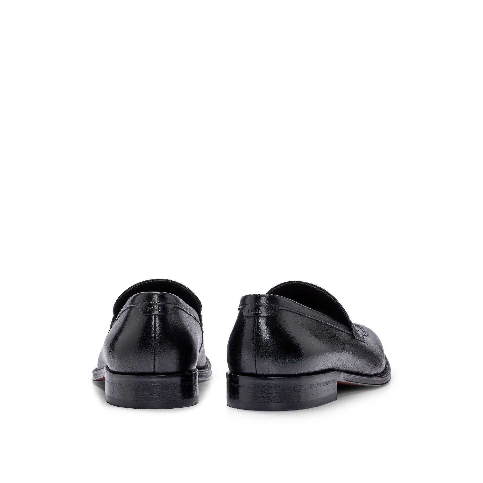 Black - Boss - Derrek Loaf Buct 10246727 01 Derby Shoes Mens - 4