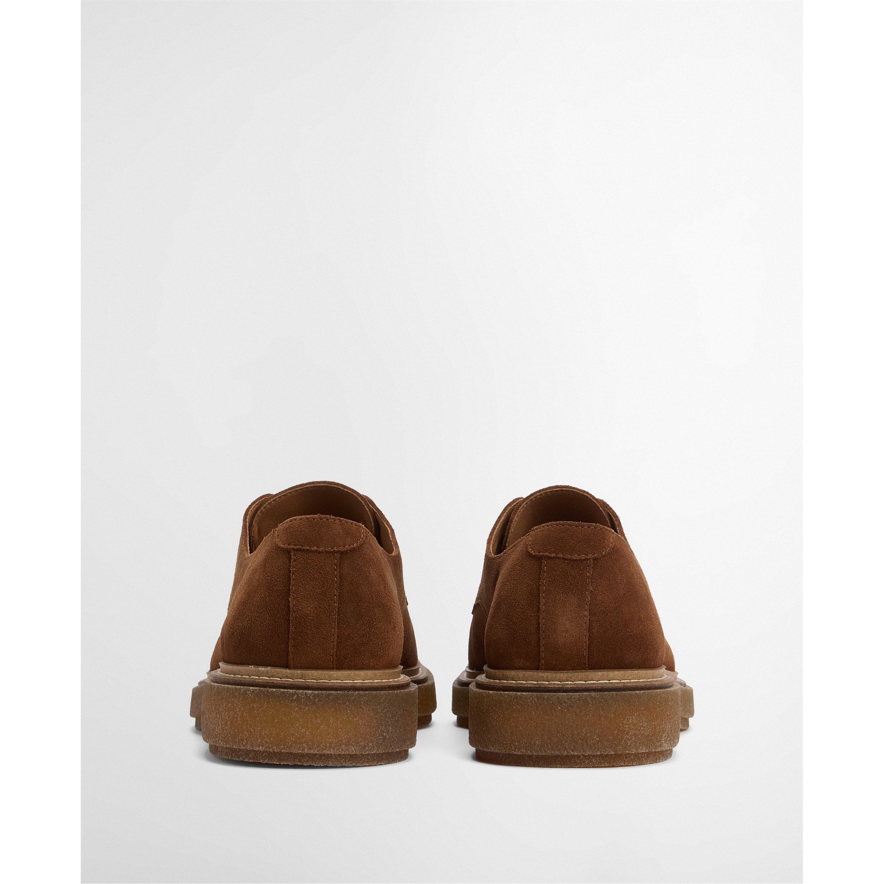 BR15 Tffe Suede - Barbour - Mens Harefield Derby Shoes - 3