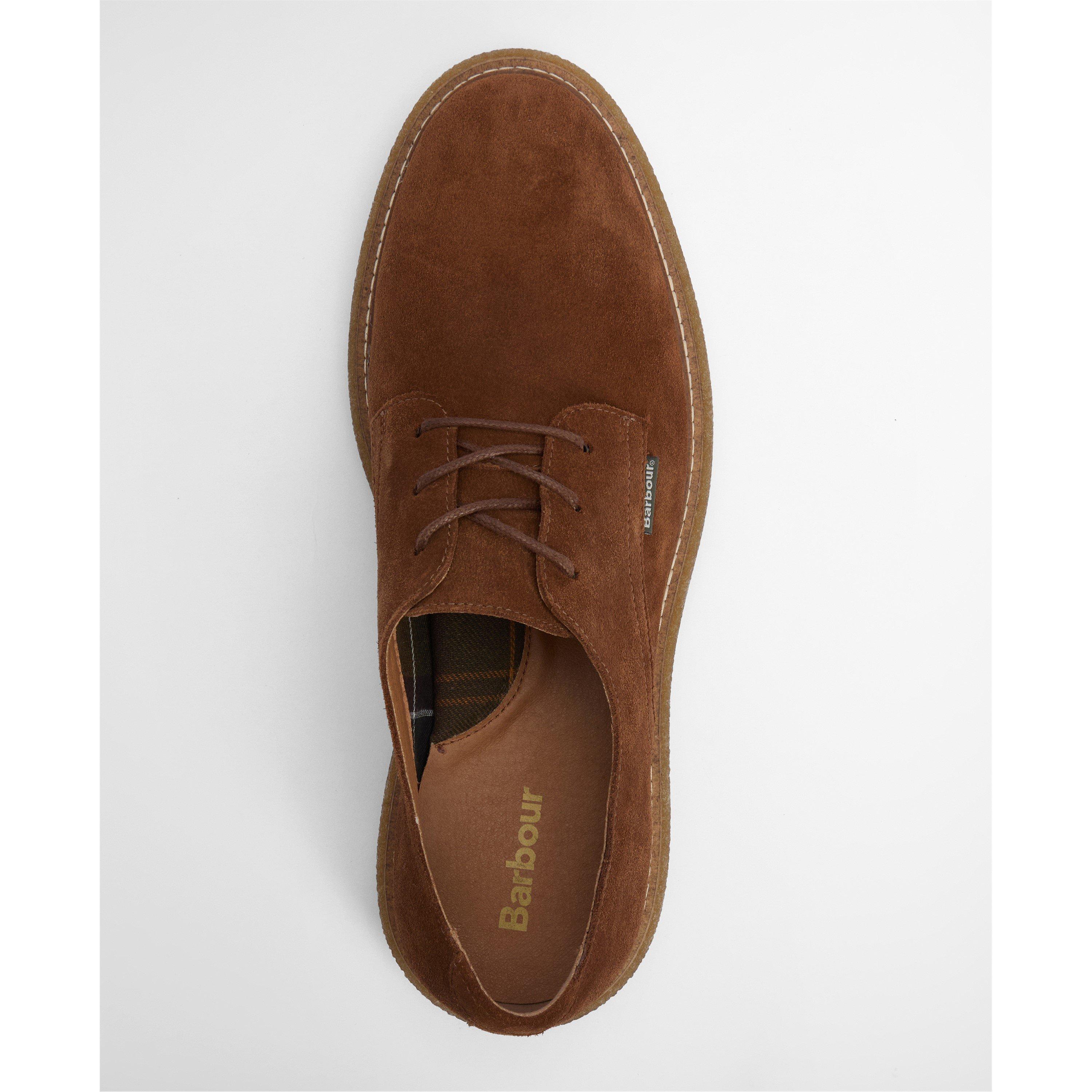 BR15 Tffe Suede - Barbour - Mens Harefield Derby Shoes - 7