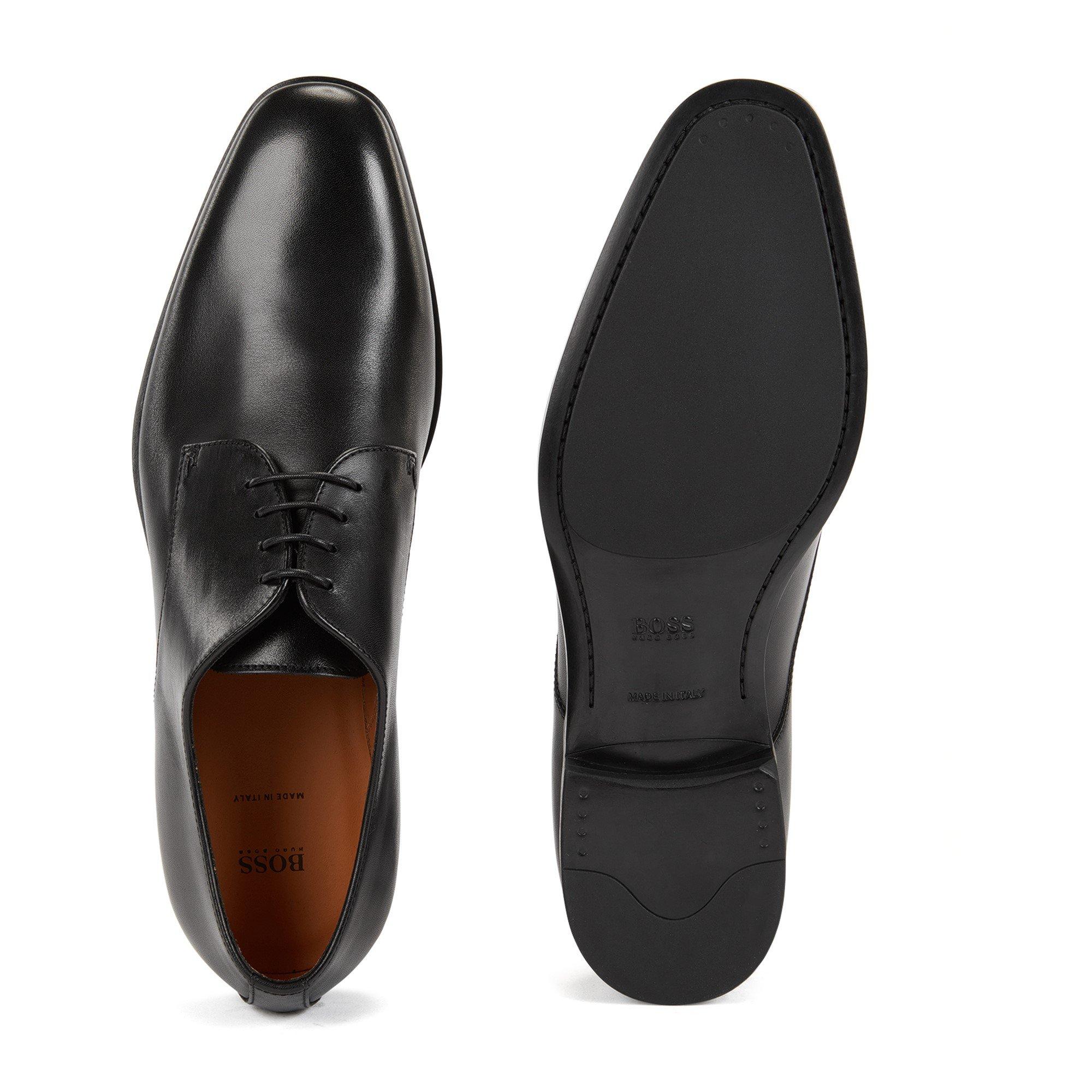 Black - Boss - Men's Kensing Derby Shoes - 6