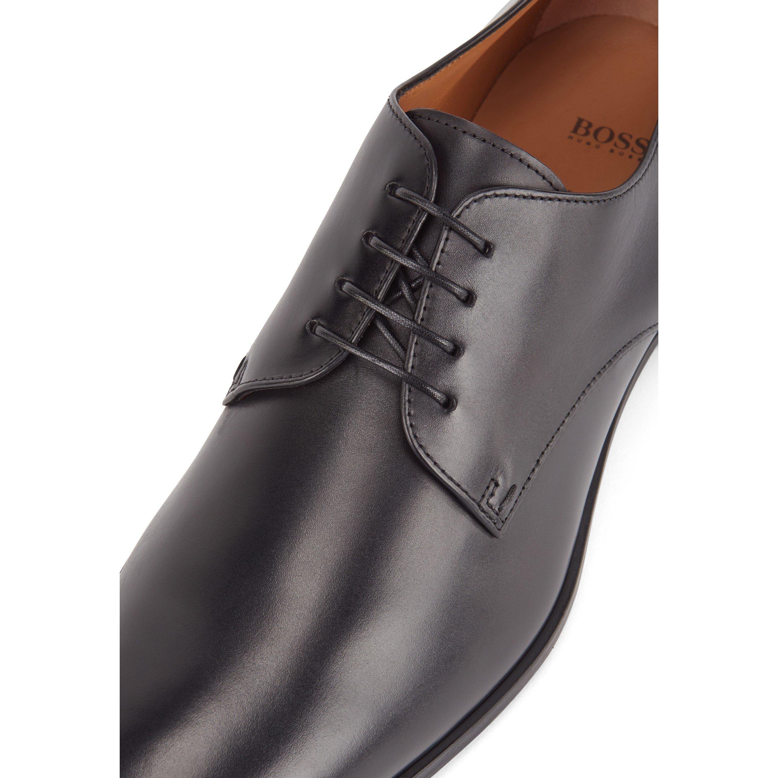 Black - Boss - Men's Kensing Derby Shoes - 8