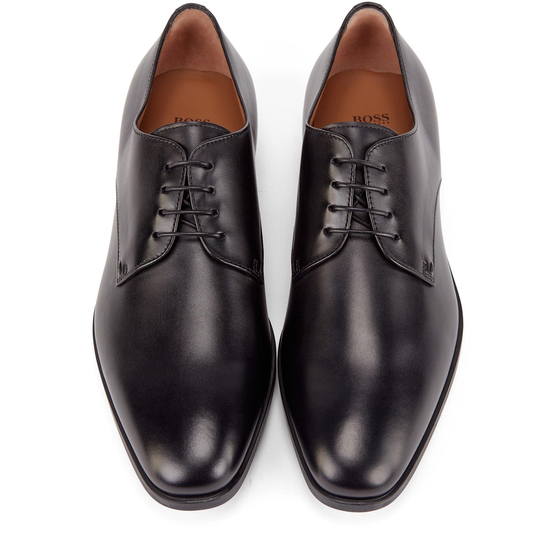 Black - Boss - Men's Kensing Derby Shoes - 10