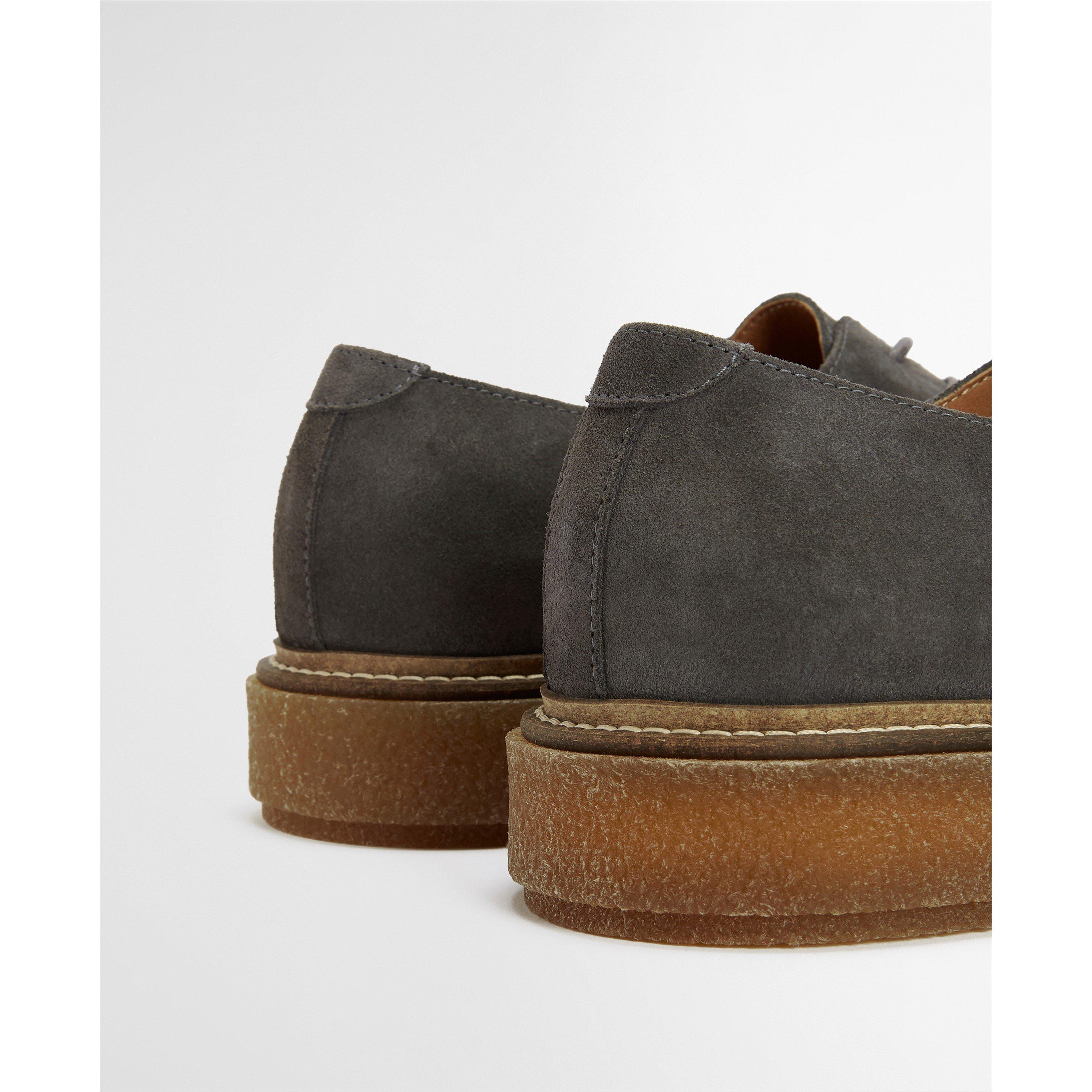 GY19 Slate Grey - Barbour - Mens Harefield Derby Shoe - 3