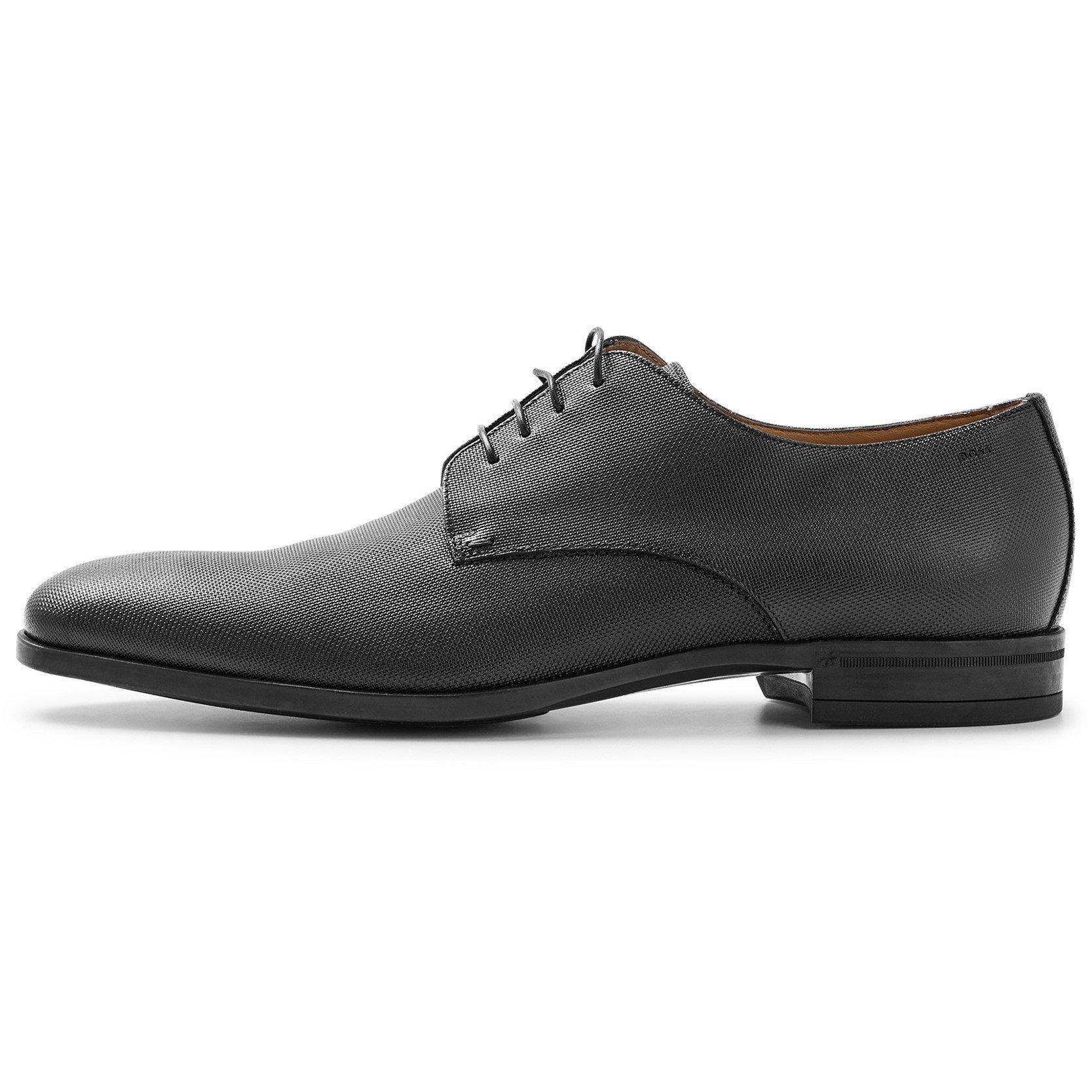 Black - Boss - Men's Kensing Derby Shoes - 2