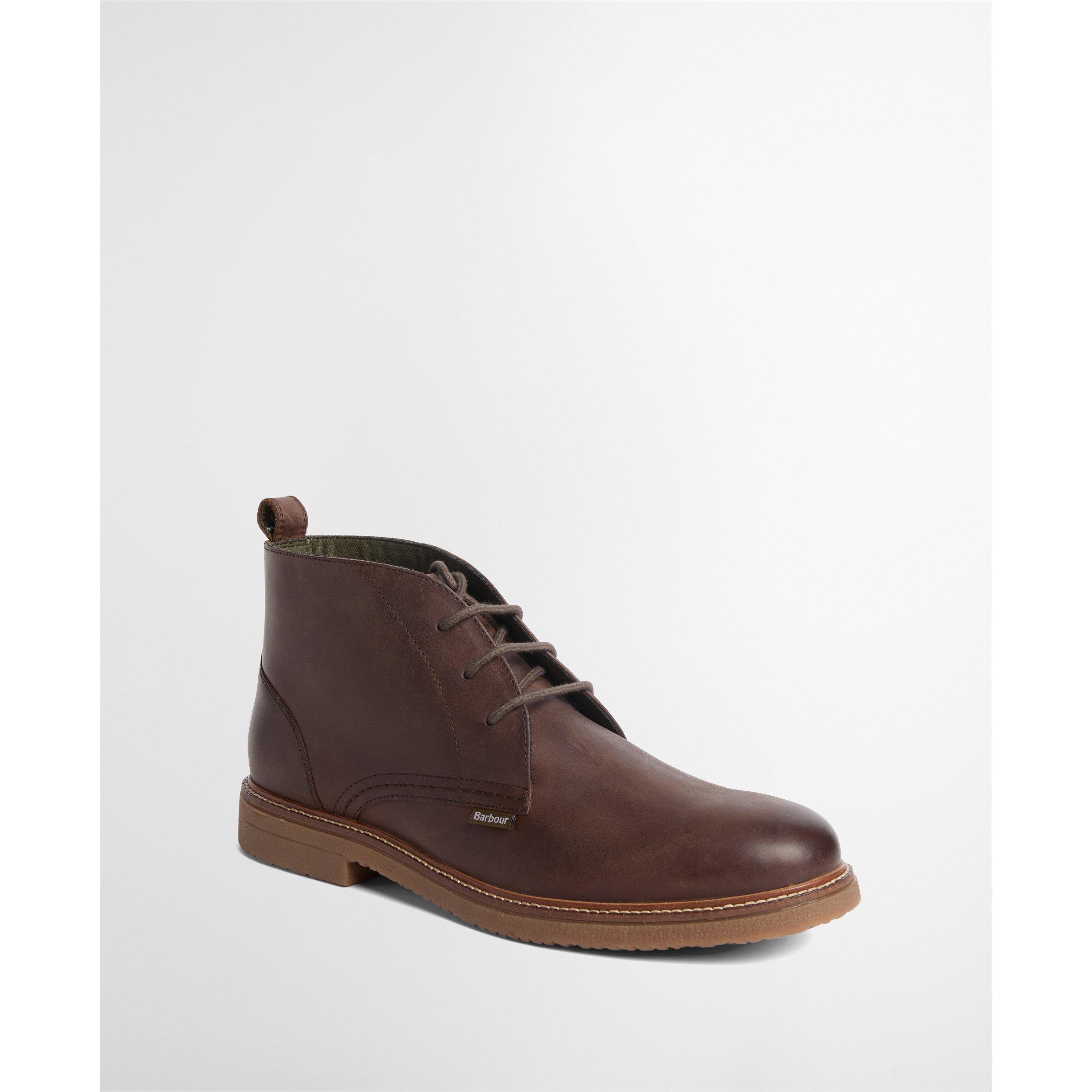 BR98 Dark Brown - Barbour - Mens Kirkstone Desert Boots - 2