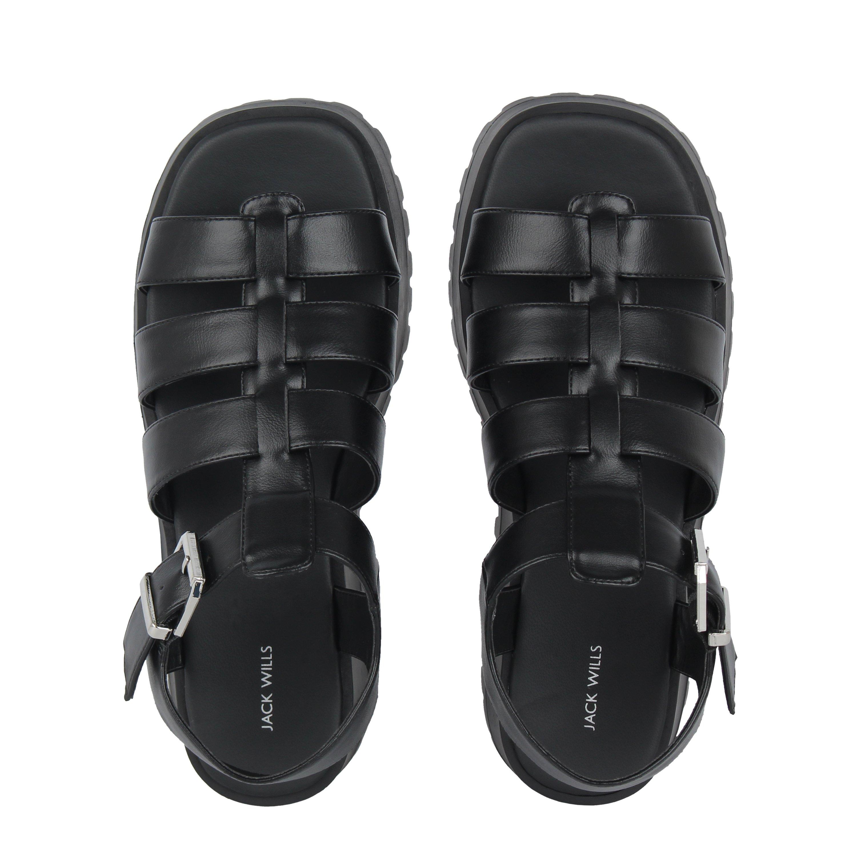 Zwart - Jack Wills - Gladiator Sandals Womens - 5