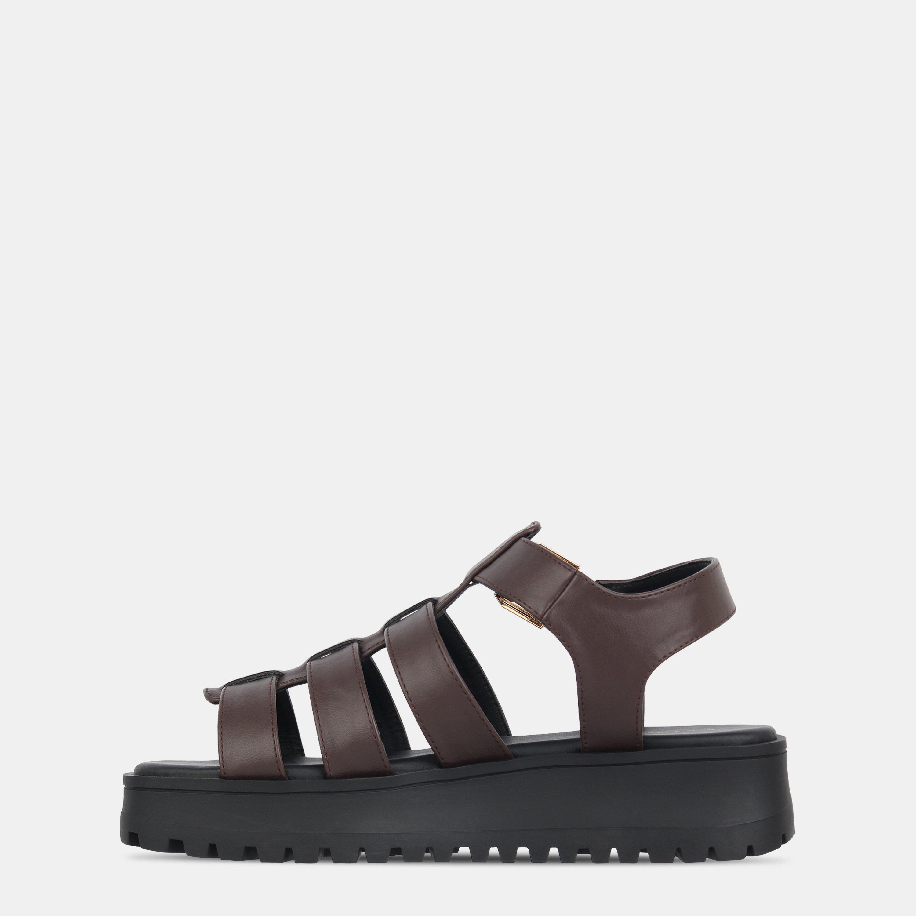Brown - Jack Wills - Gladiator Sandals Womens - 2