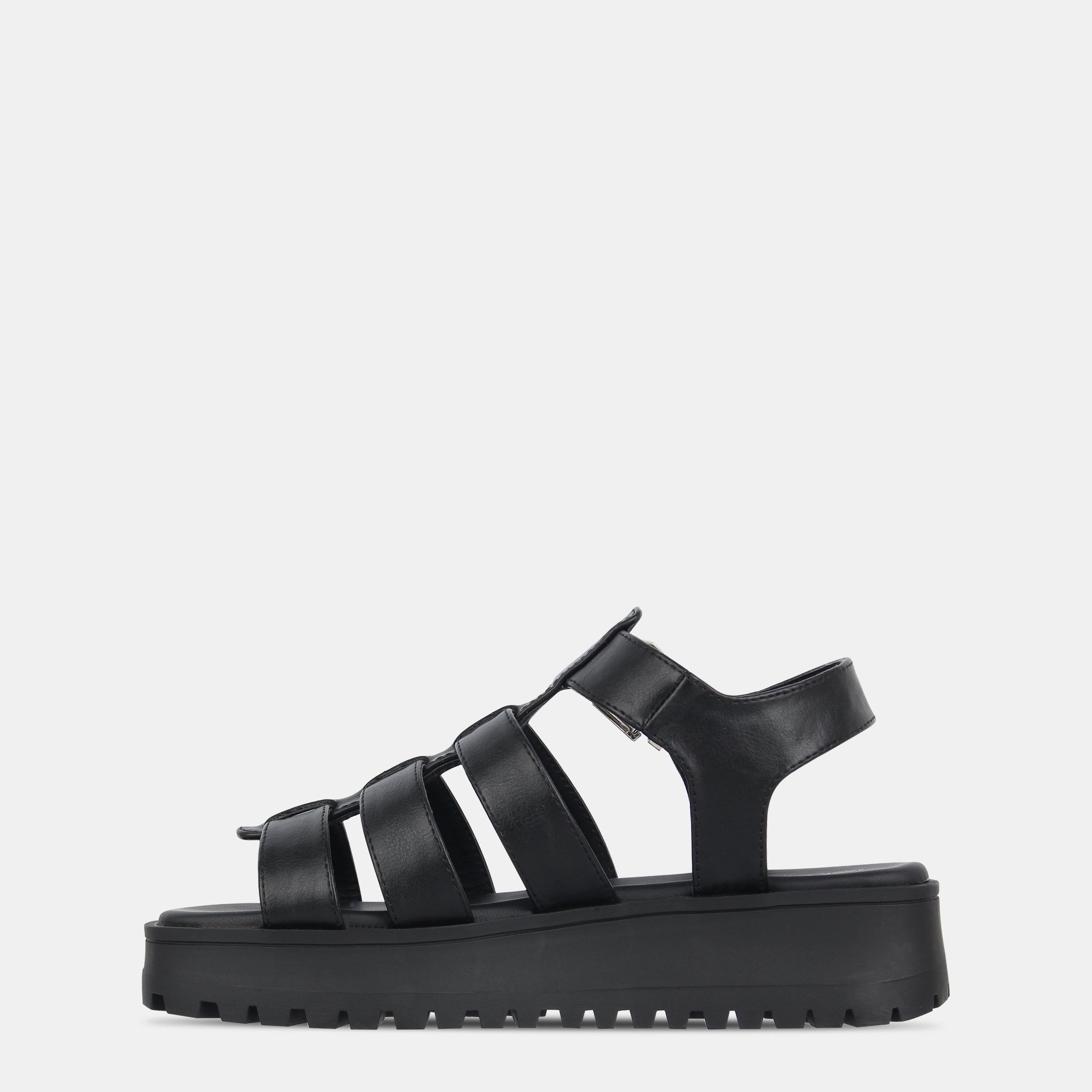 Black - Jack Wills - Gladiator Sandals Womens - 2