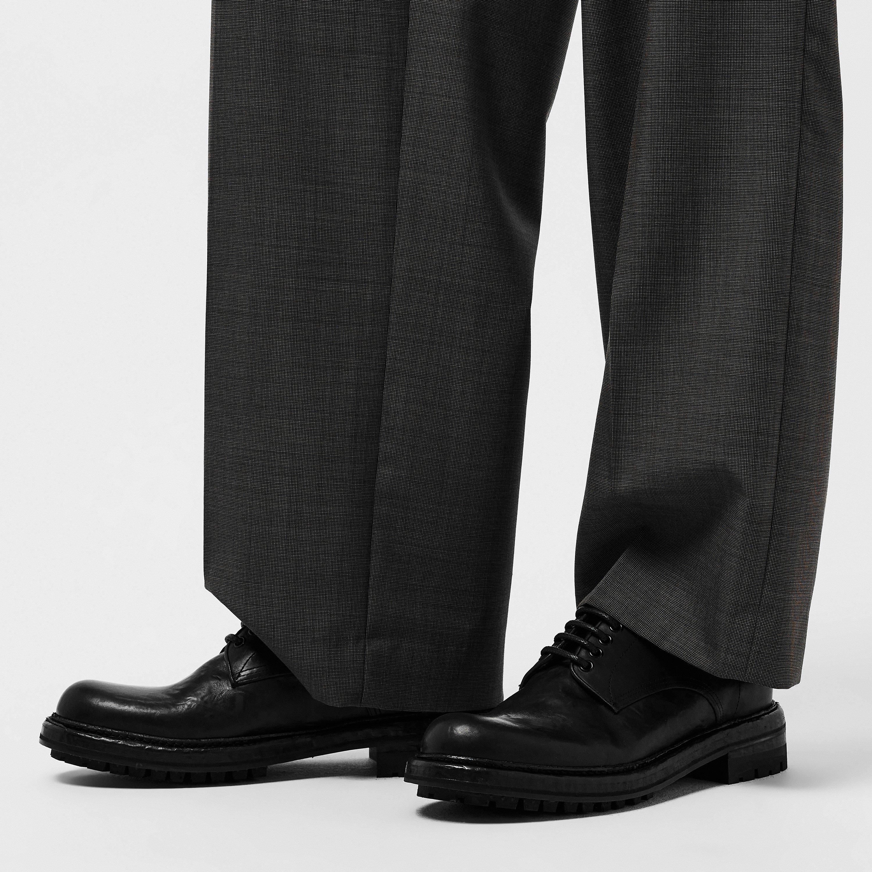 Nero - Dolce and Gabbana - Men's Derby Shoes - 3