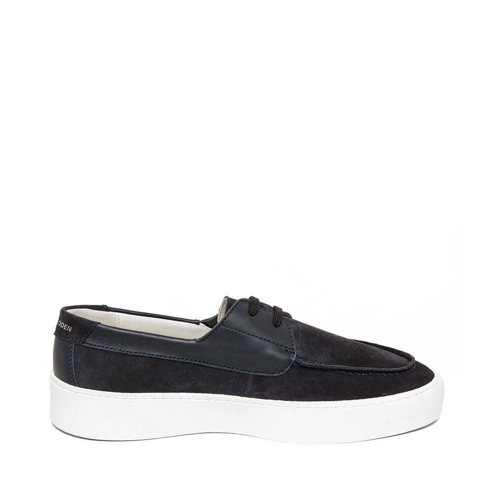 Nav Suede - Steve Madden - Men's Moc Toe Formal Shoes - 1