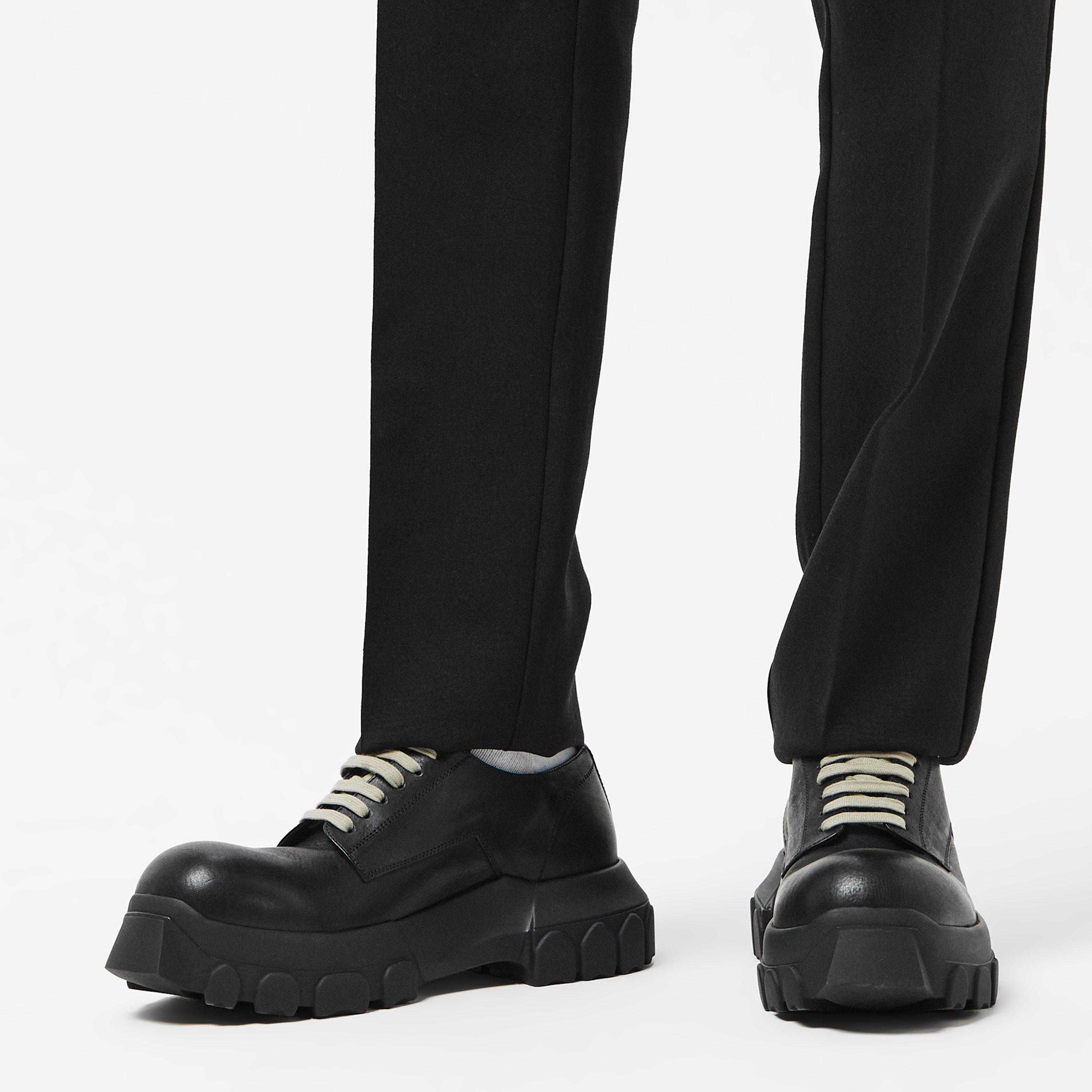 Black 99 - Rick Owens - Men's Derby Shoes - 3