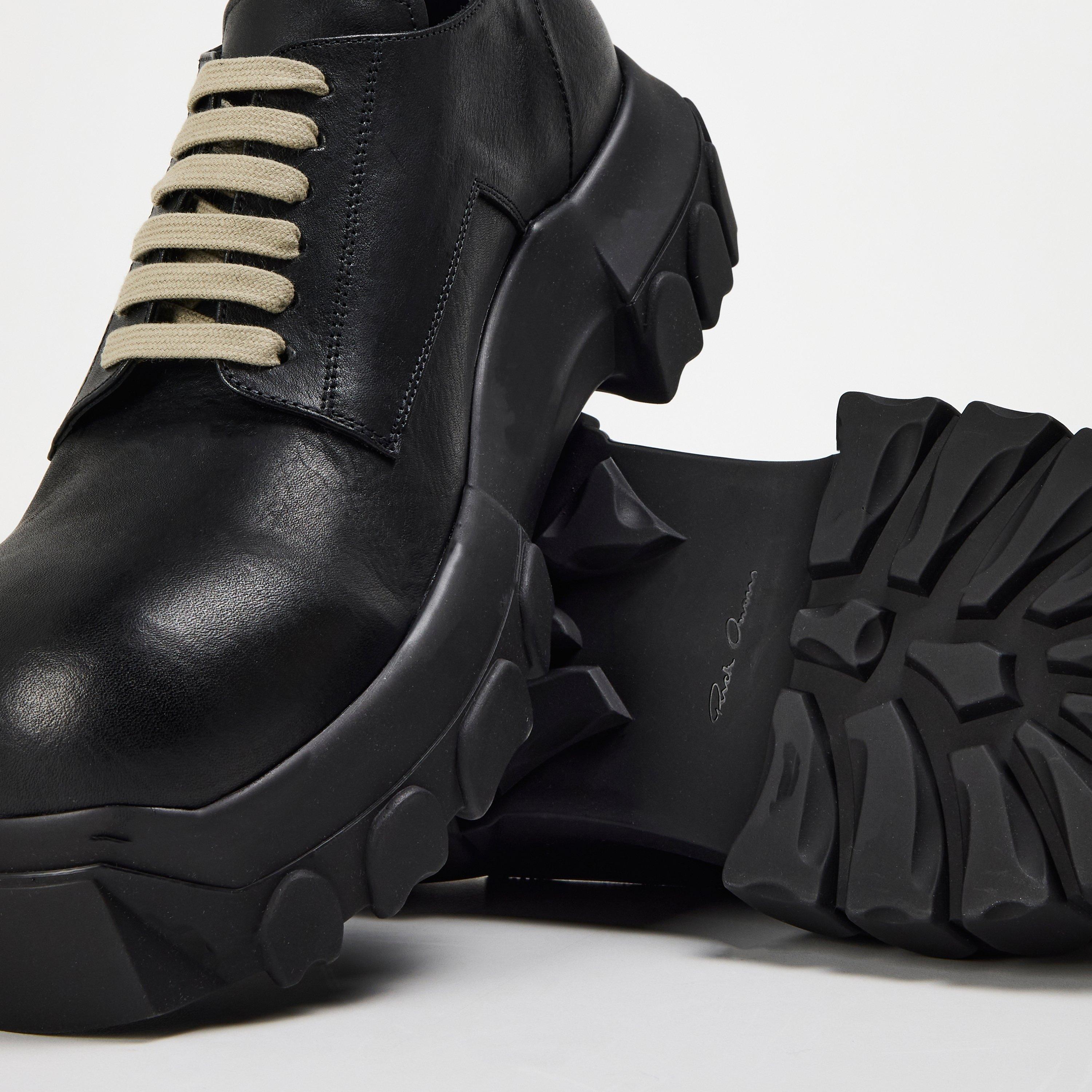 Black 99 - Rick Owens - Men's Derby Shoes - 4