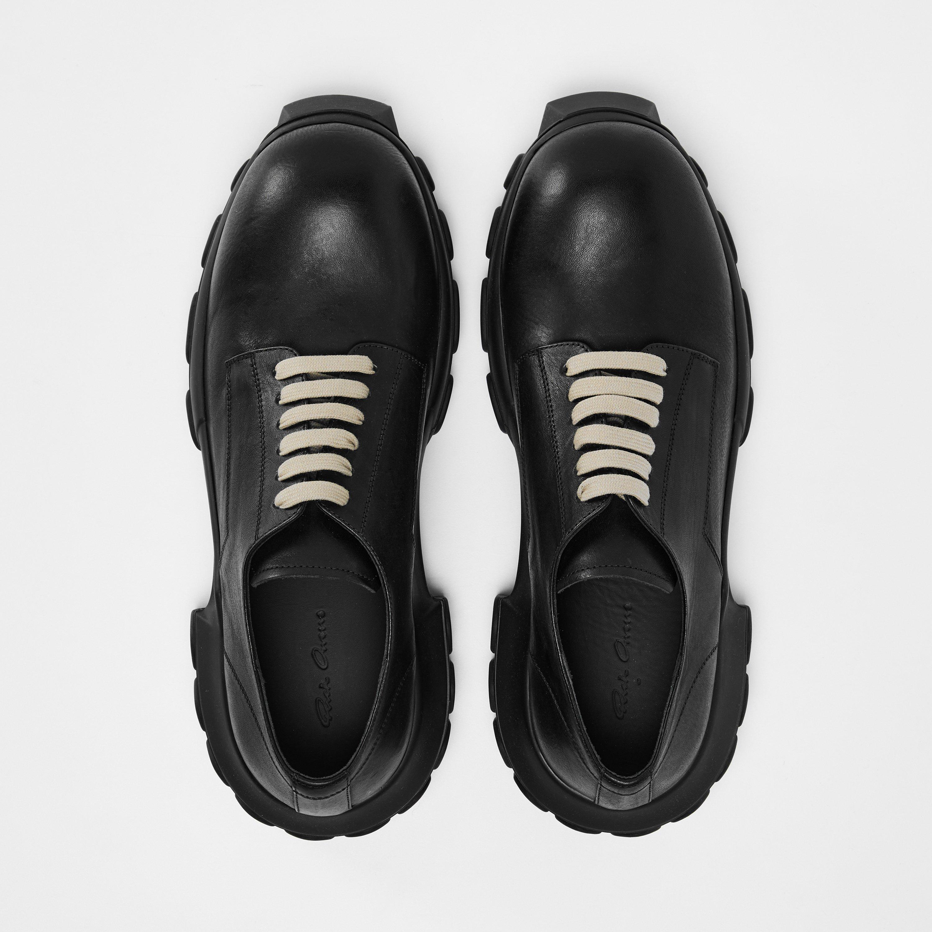 Black 99 - Rick Owens - Men's Derby Shoes - 5