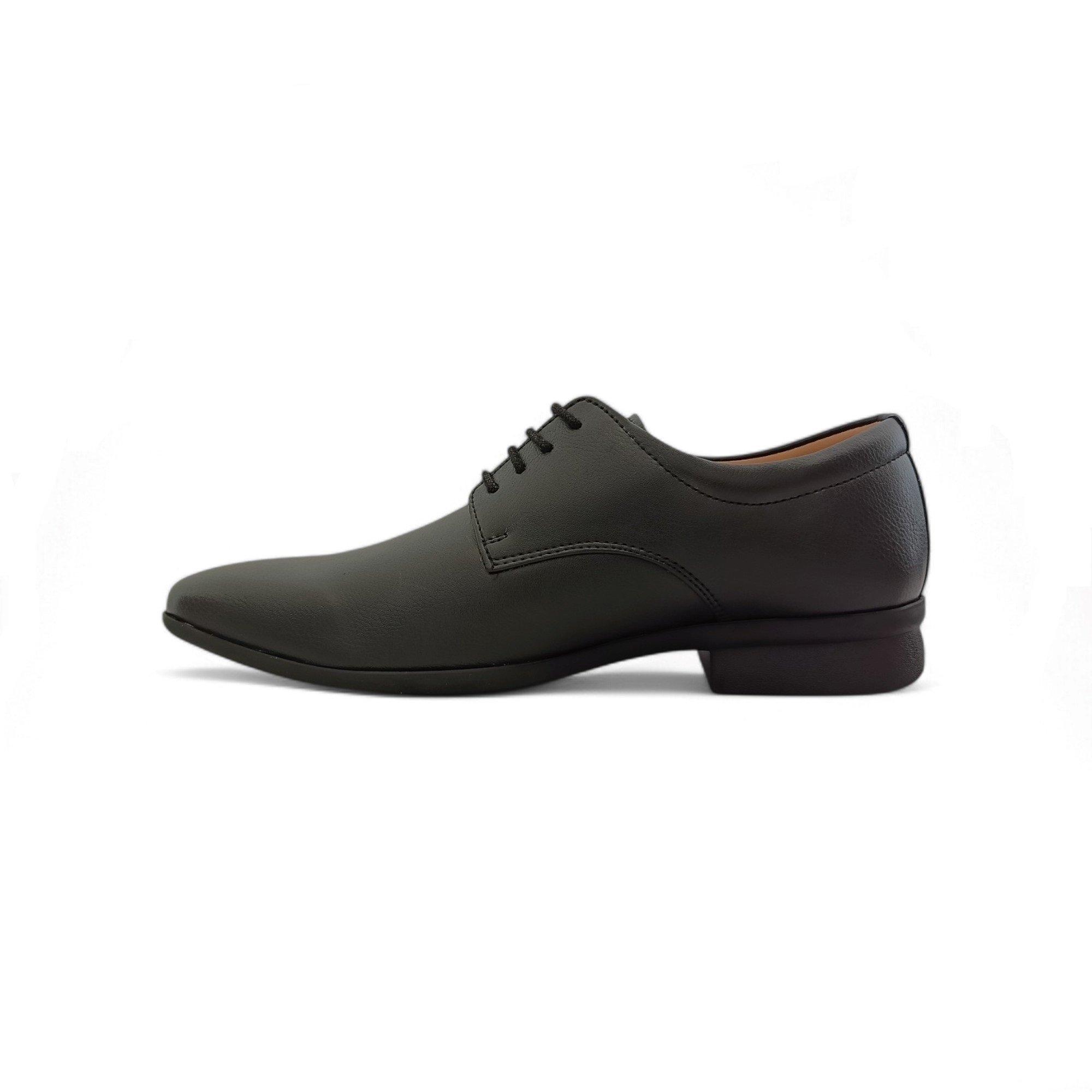 Black - Firetrap - Lace-Up Derby Shoes - 2