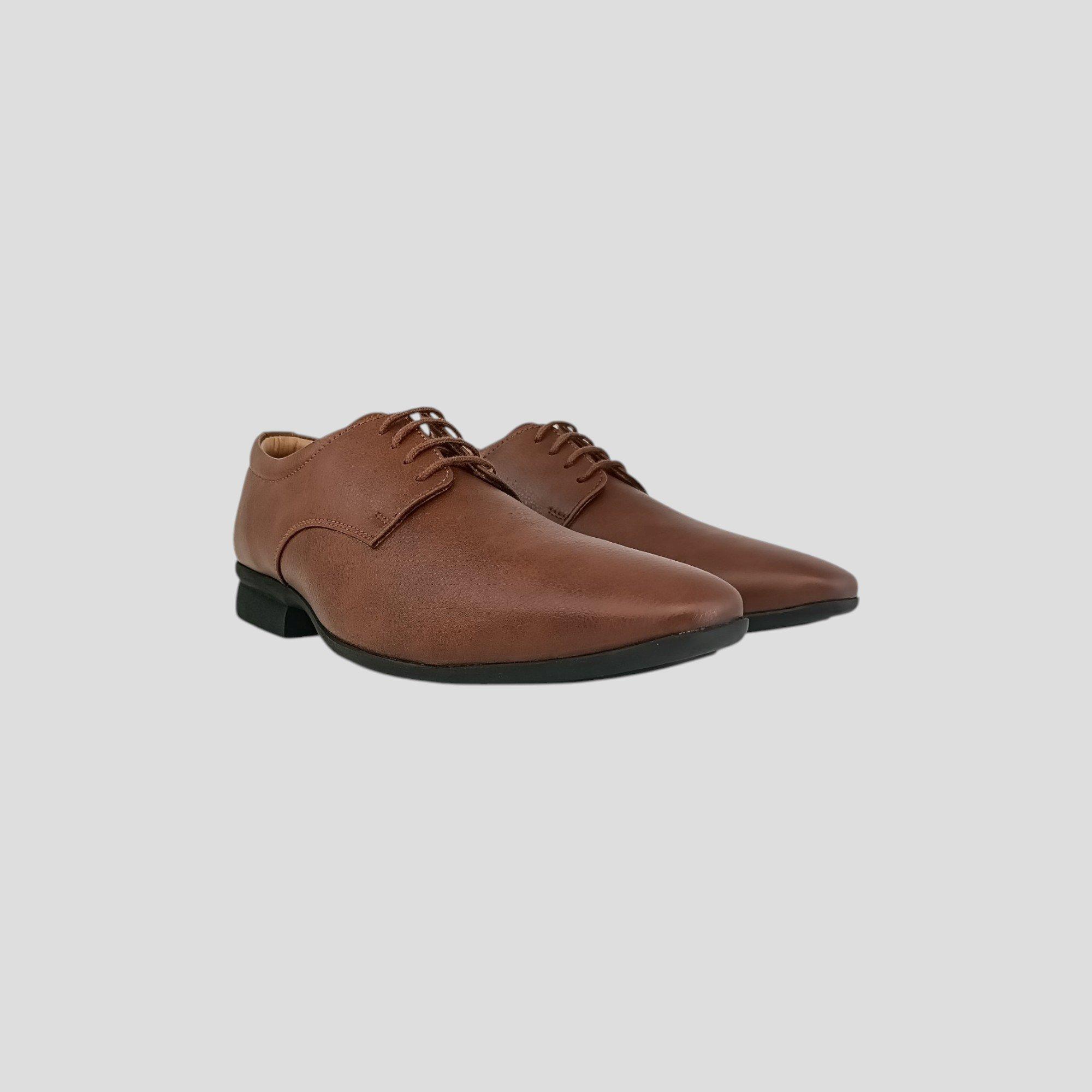 Castanho - Firetrap - Men's Lace-Up Derby Shoes - 3