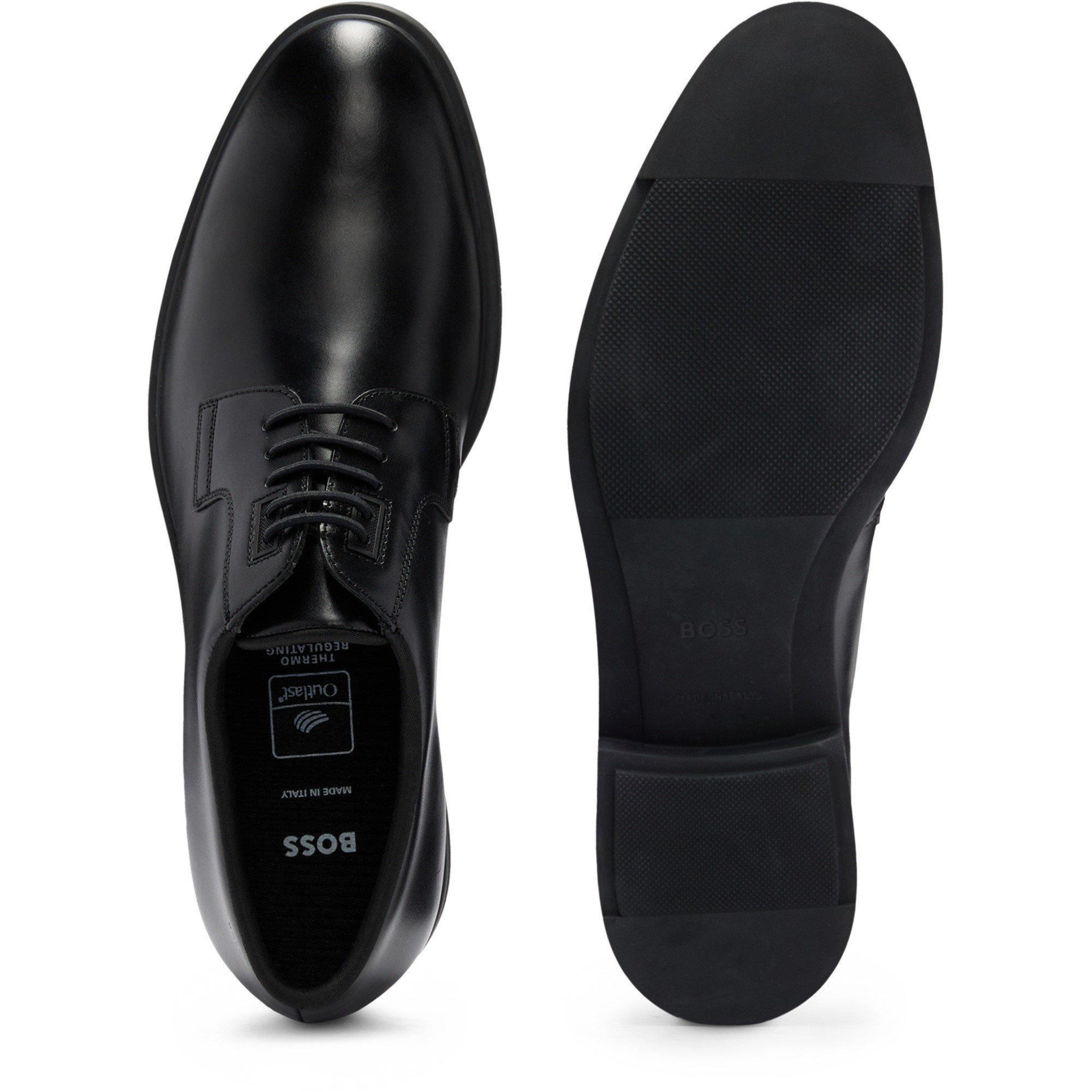 Black - Boss - Men's Firstclass Derby Shoes - 4