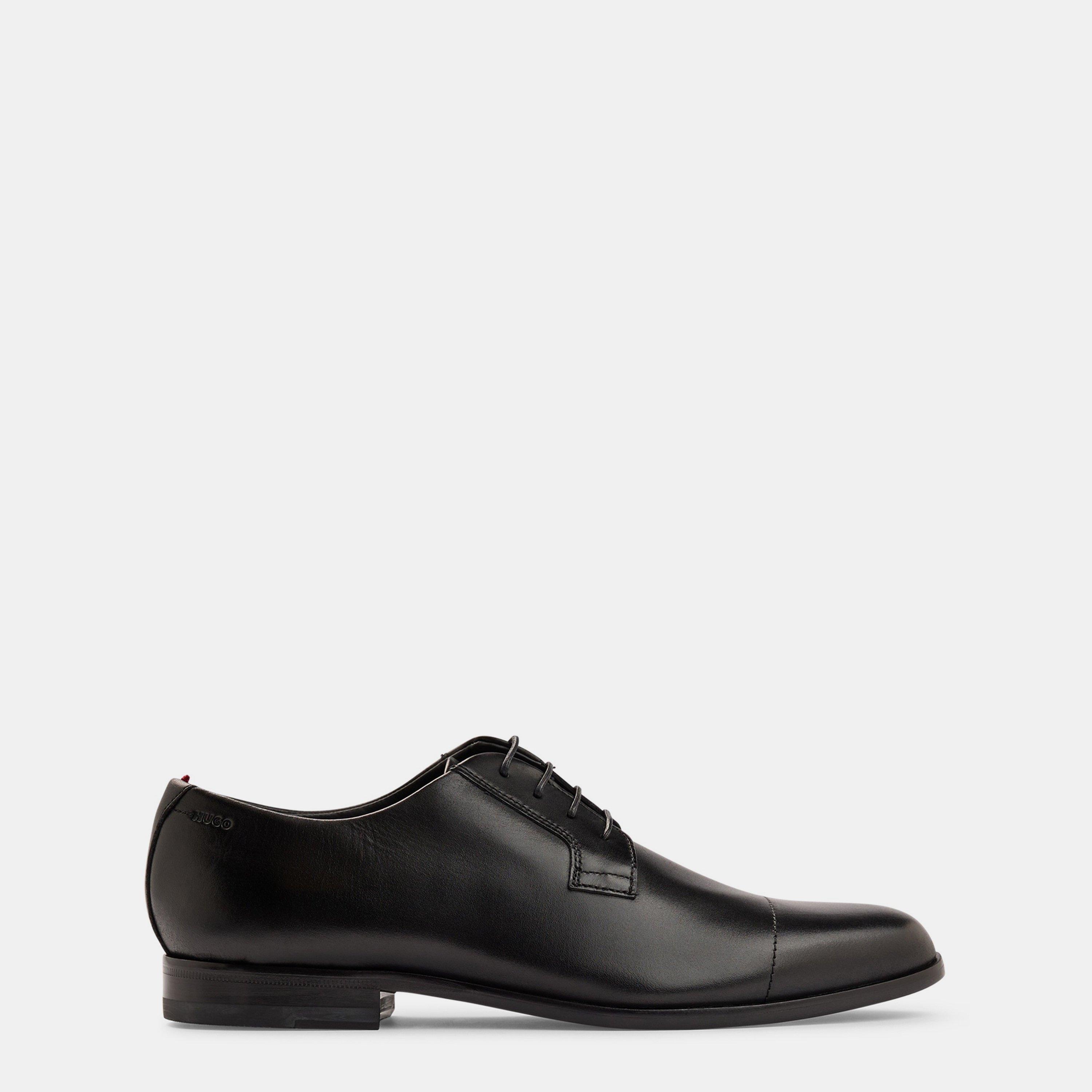 Black - Hugo - Men's Ruston Derby Shoes - 1