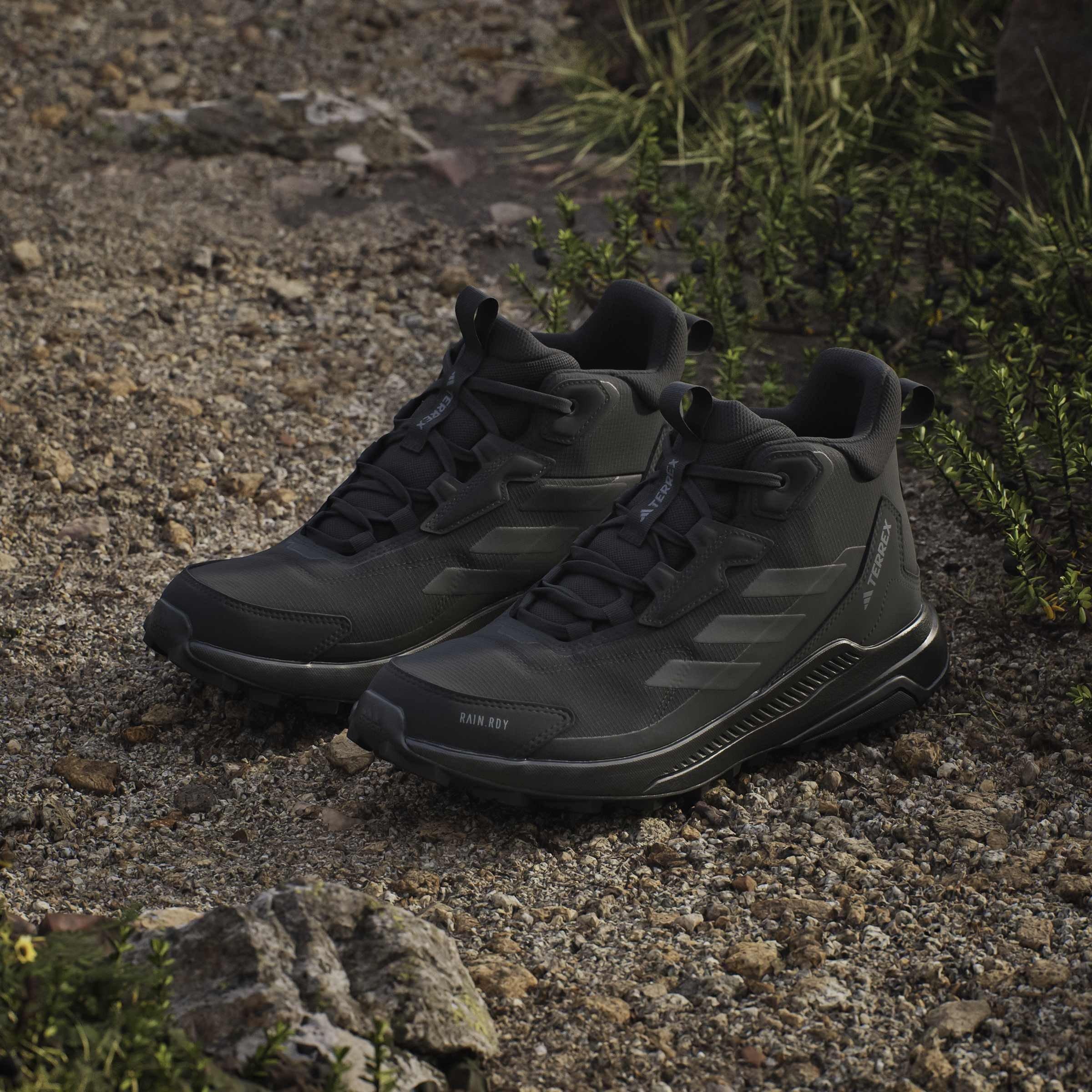 CBLACK/CBLACK/G - adidas - Men's TERREX ANYLAN Chukka Boot - 12