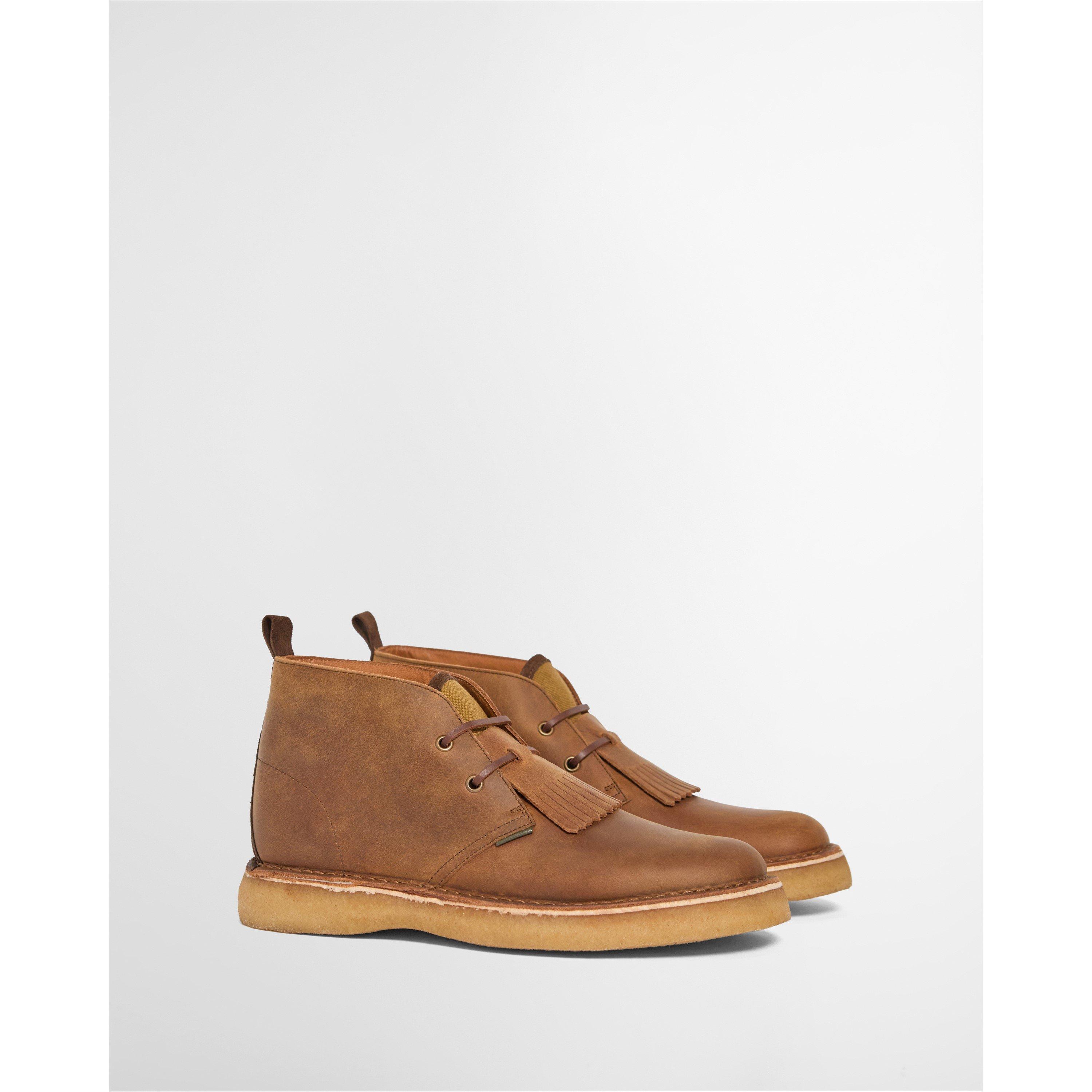 Brown Leather - Barbour - Men's Blakeley Leather Chukka Boots - 2