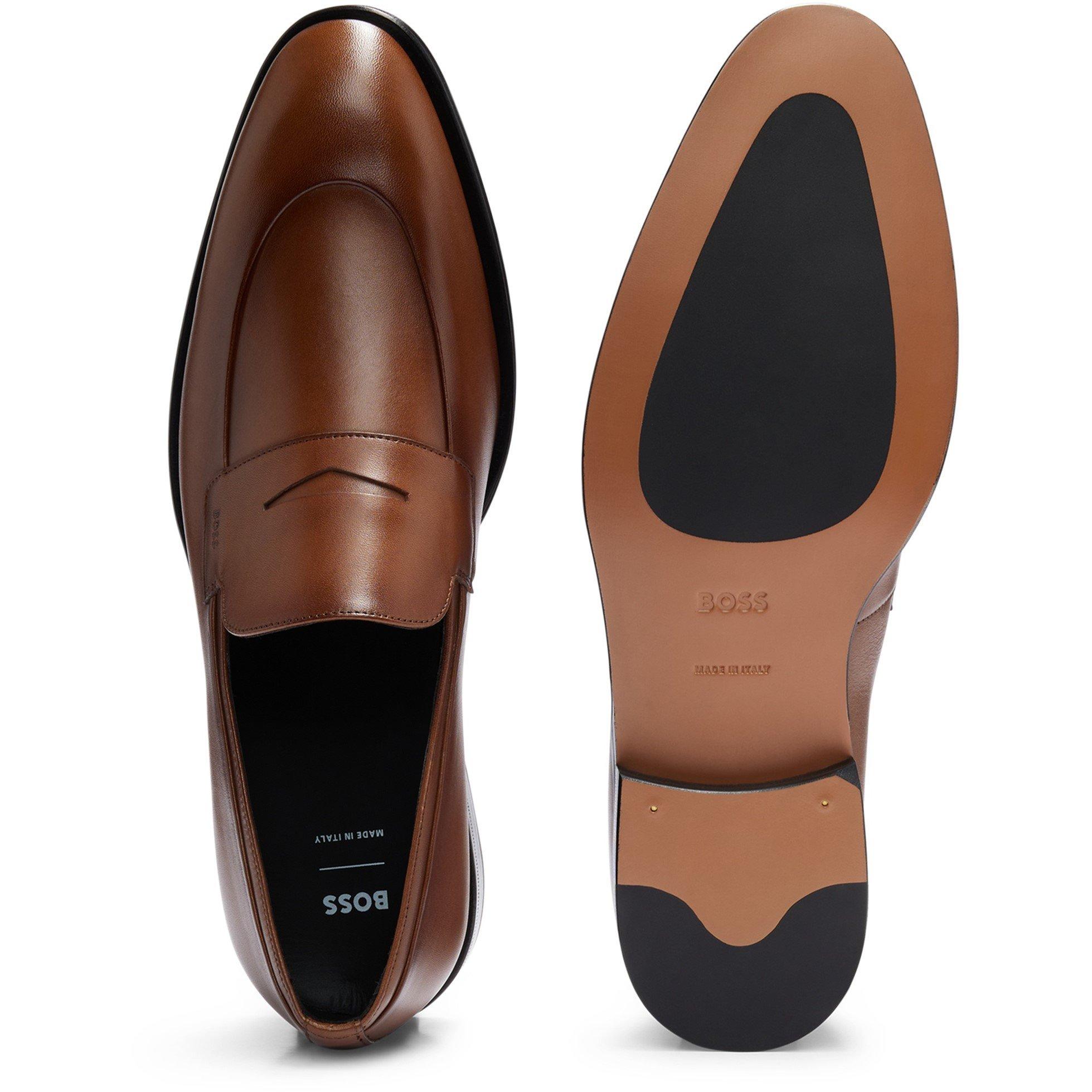 Medium Brown - Boss - Men's Derrek Loafers - 4
