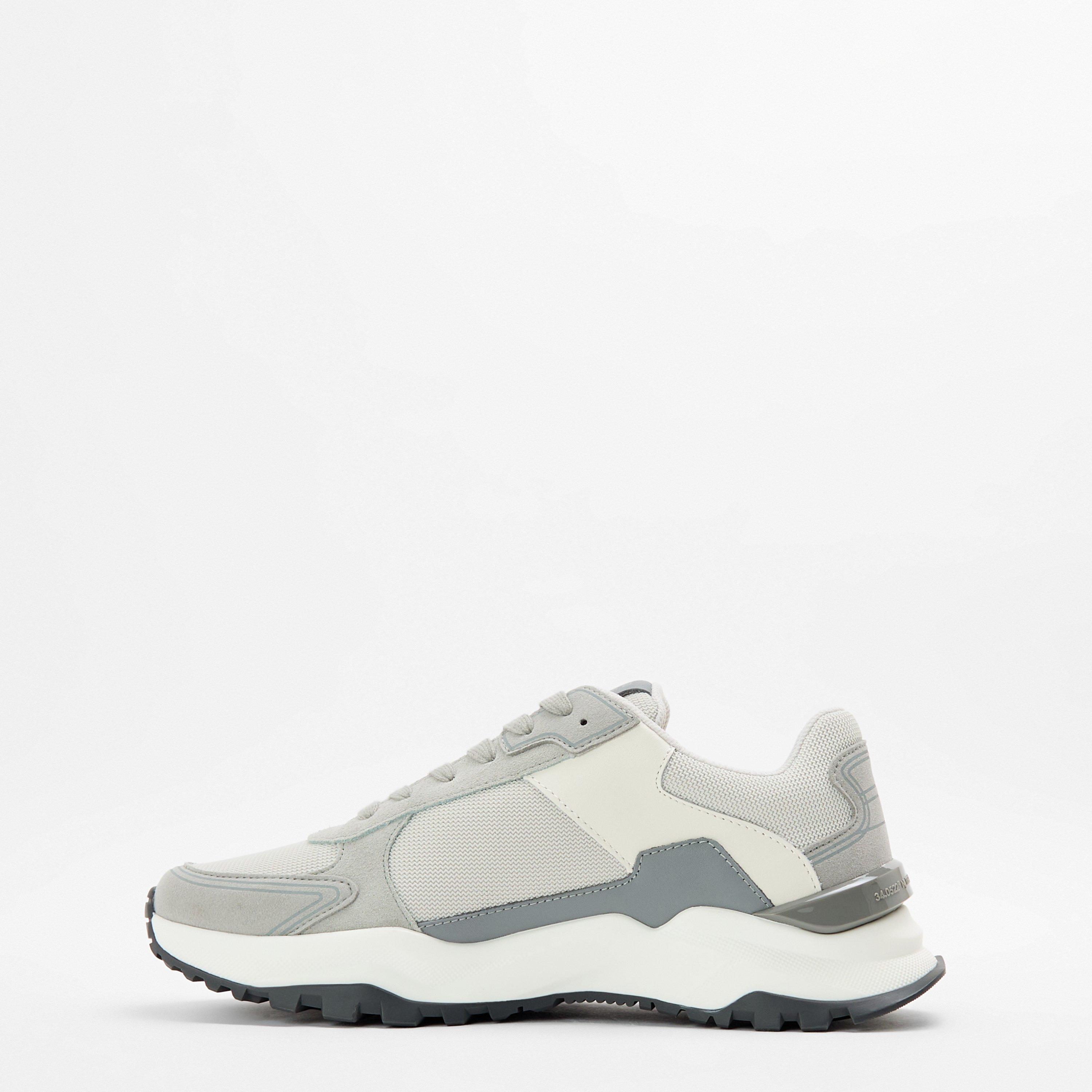 Light Grey - Android Homme - Men's Chunky Trainers - 2