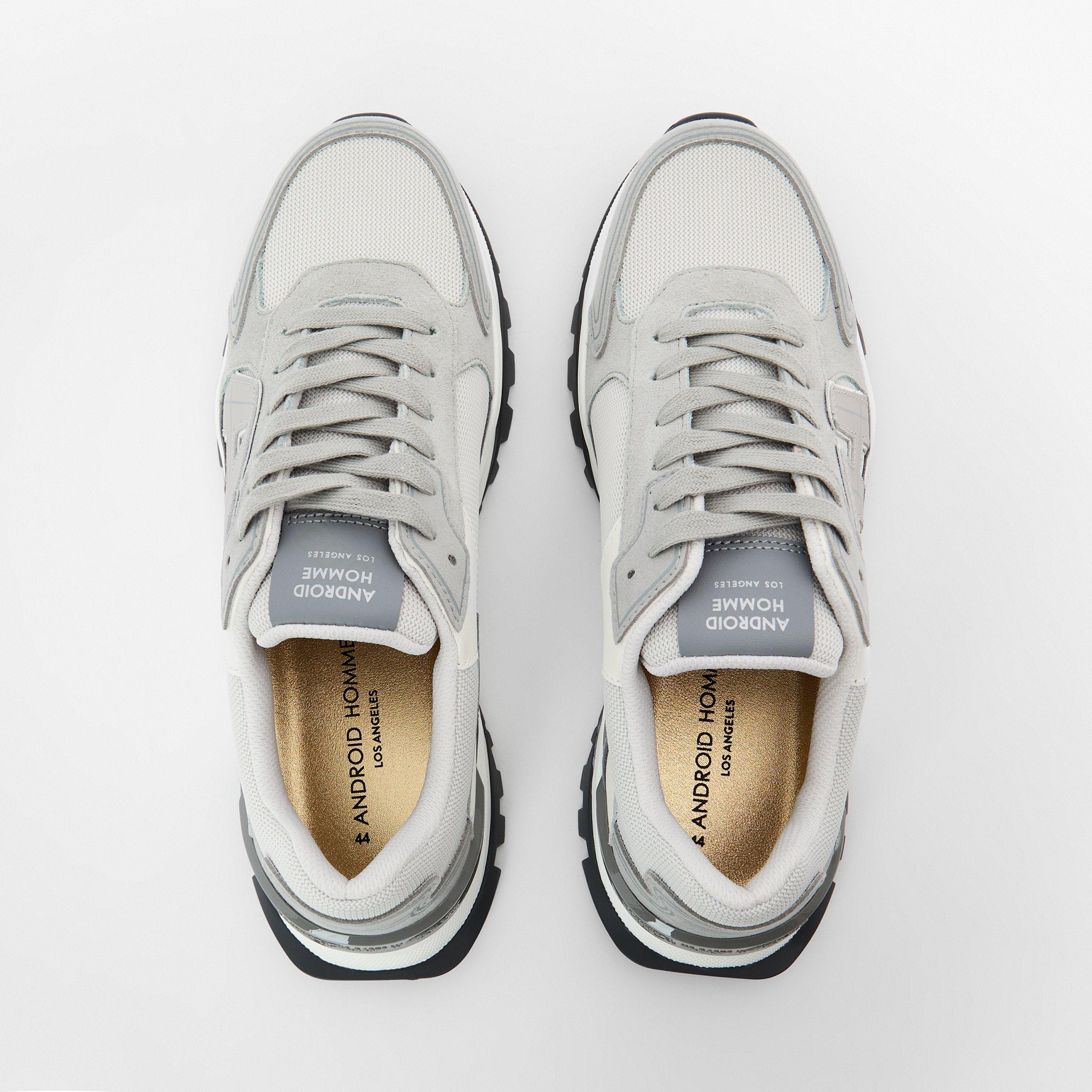 Light Grey - Android Homme - Men's Chunky Trainers - 5