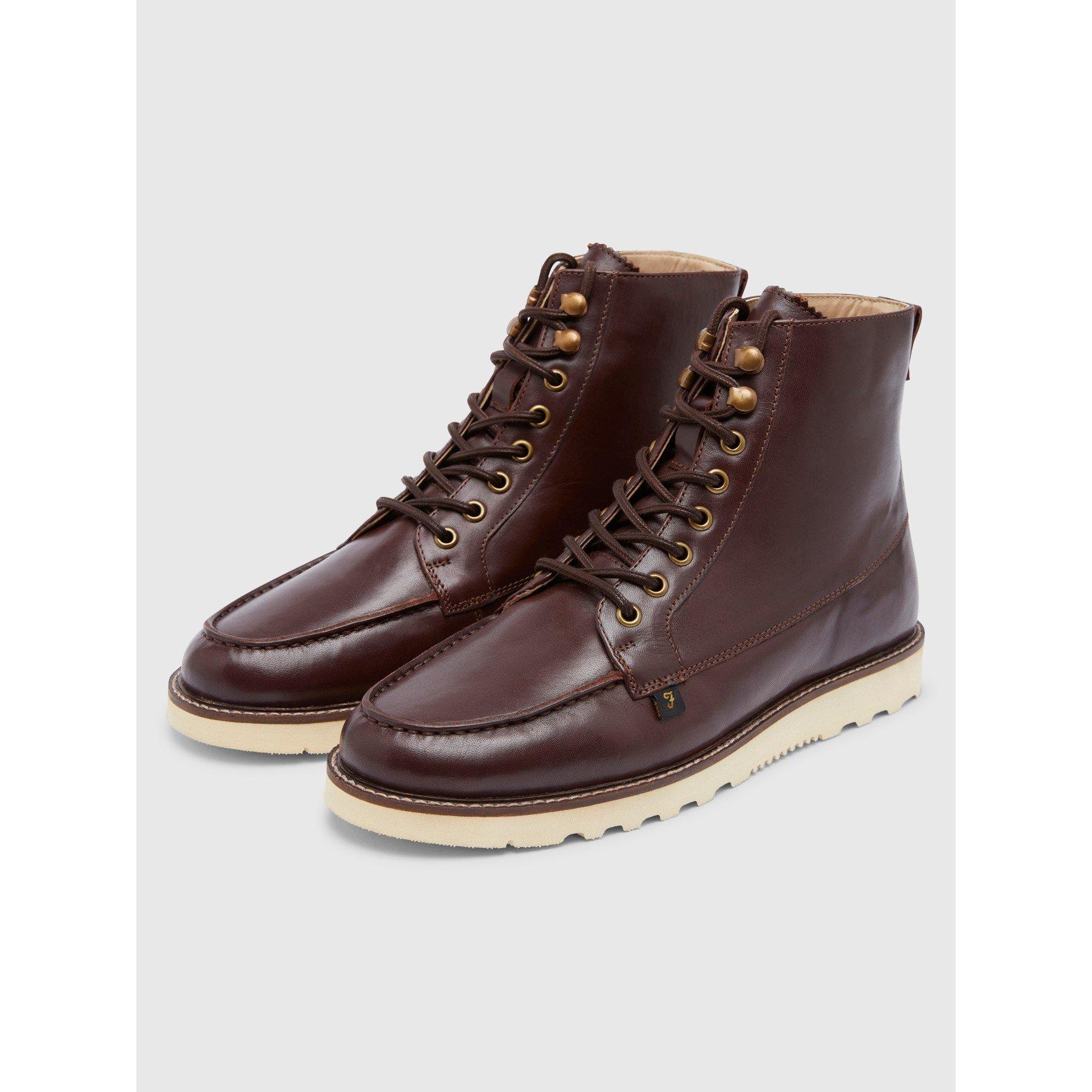 Oxblood - Farah - Men's Pantego Chukka Boot - 1