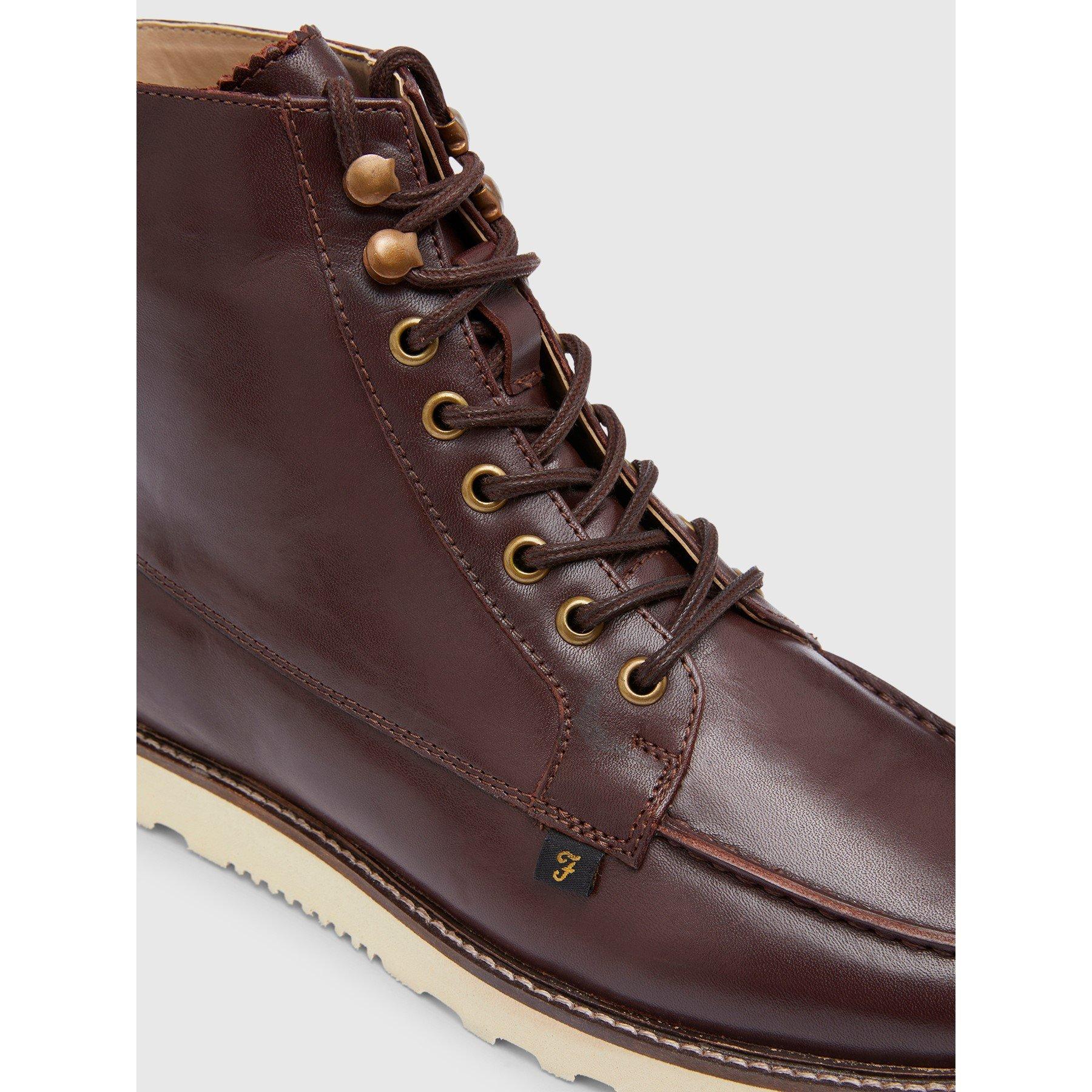 Oxblood - Farah - Men's Pantego Chukka Boot - 4