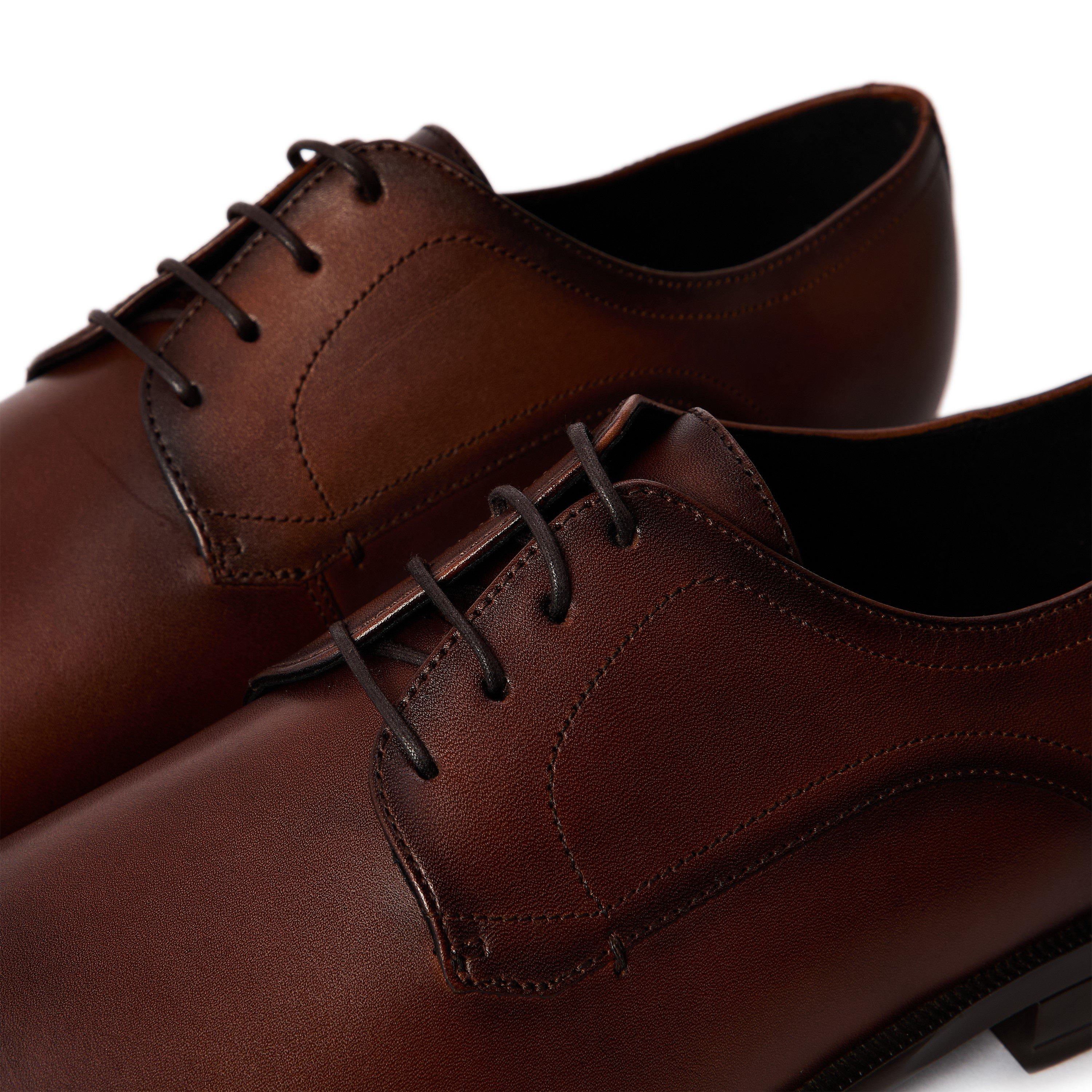 Medium Brown - Boss - Boss Tayil Derb Bunl 10271643 01 Derby Shoes Mens - 3