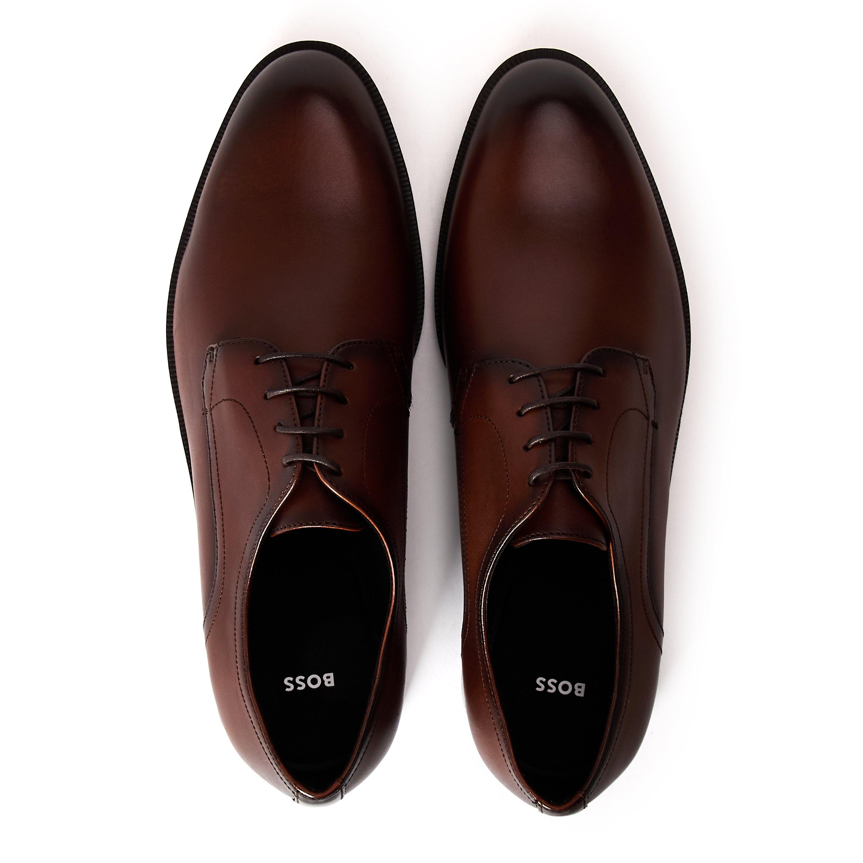 Medium Brown - Boss - Boss Tayil Derb Bunl 10271643 01 Derby Shoes Mens - 4