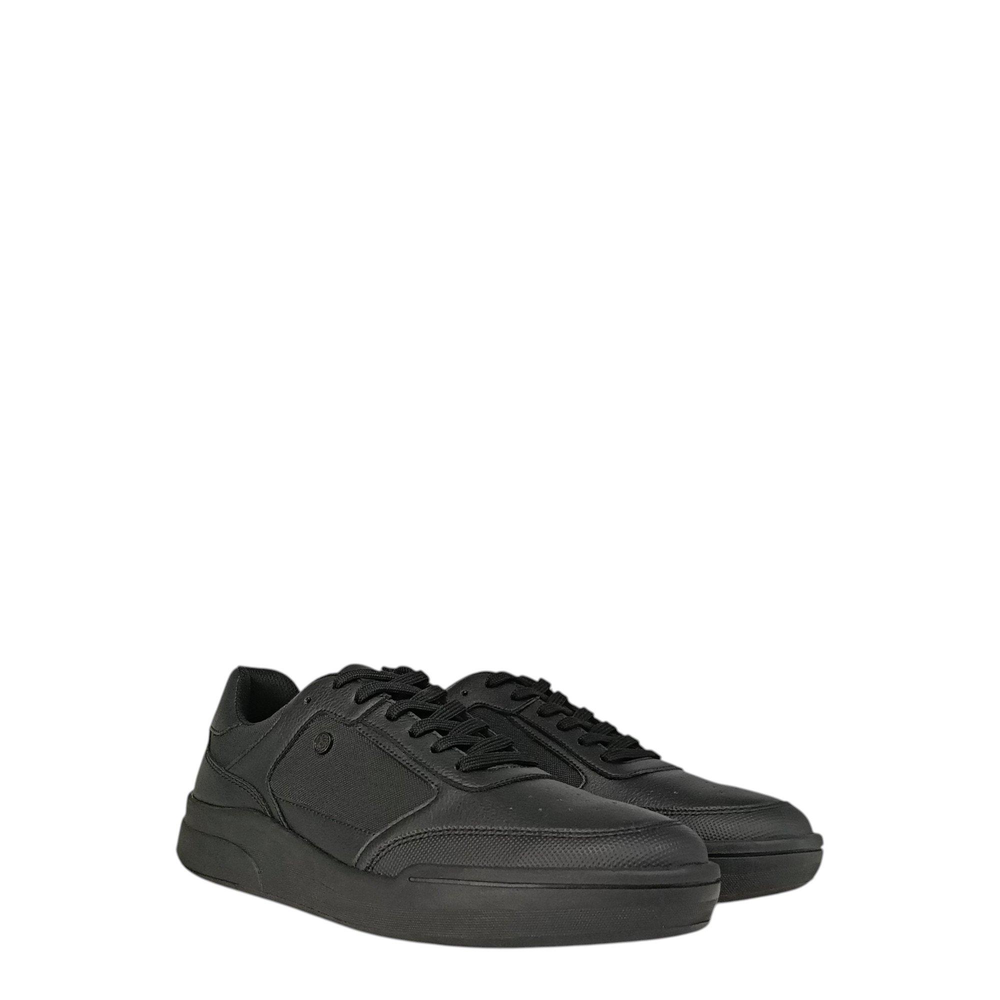 Black - Pretty Green - Mens Welwyn Moc Toe Formal Shoes - 3