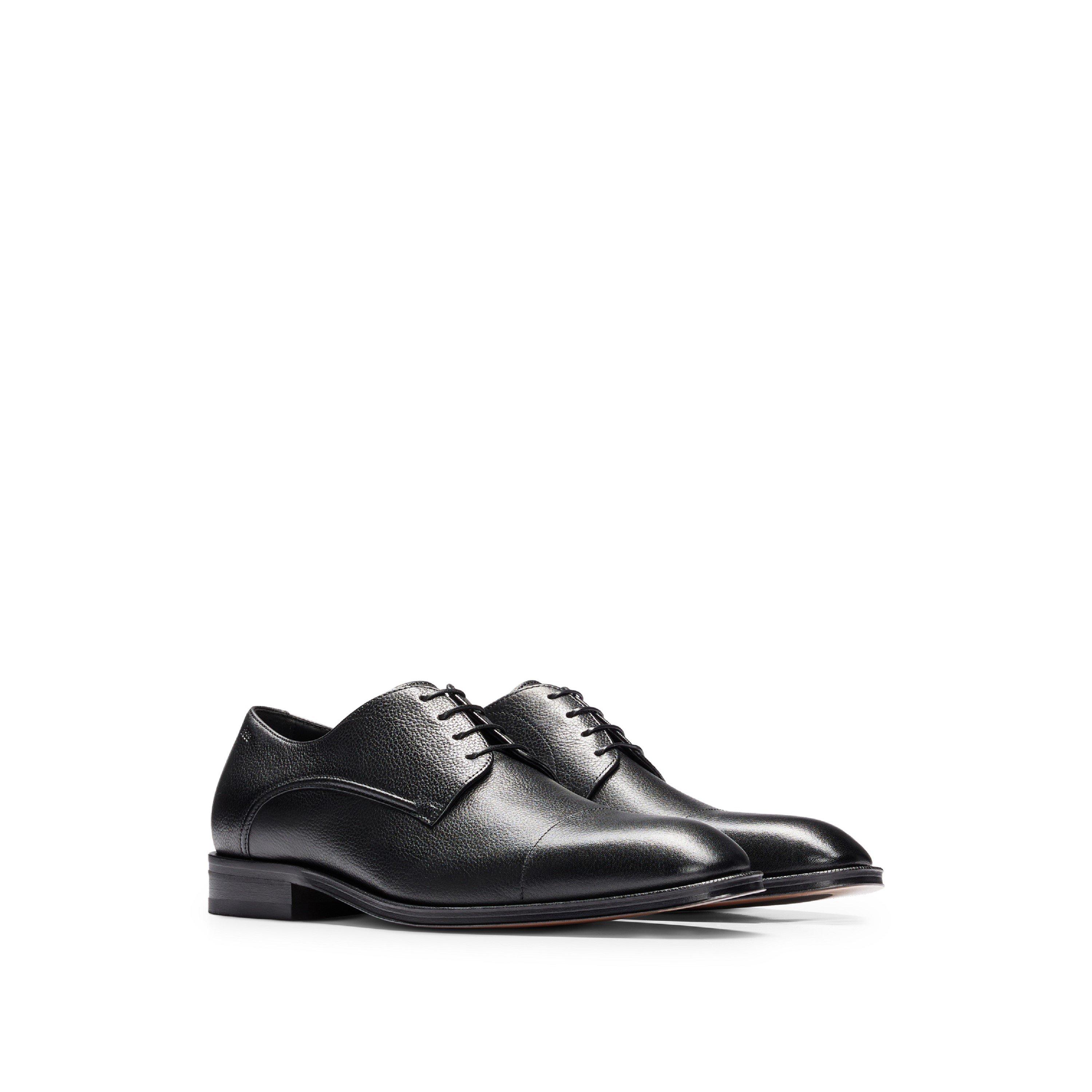 Black - Boss - Men's Derrek Grlt Derby Shoes - 1