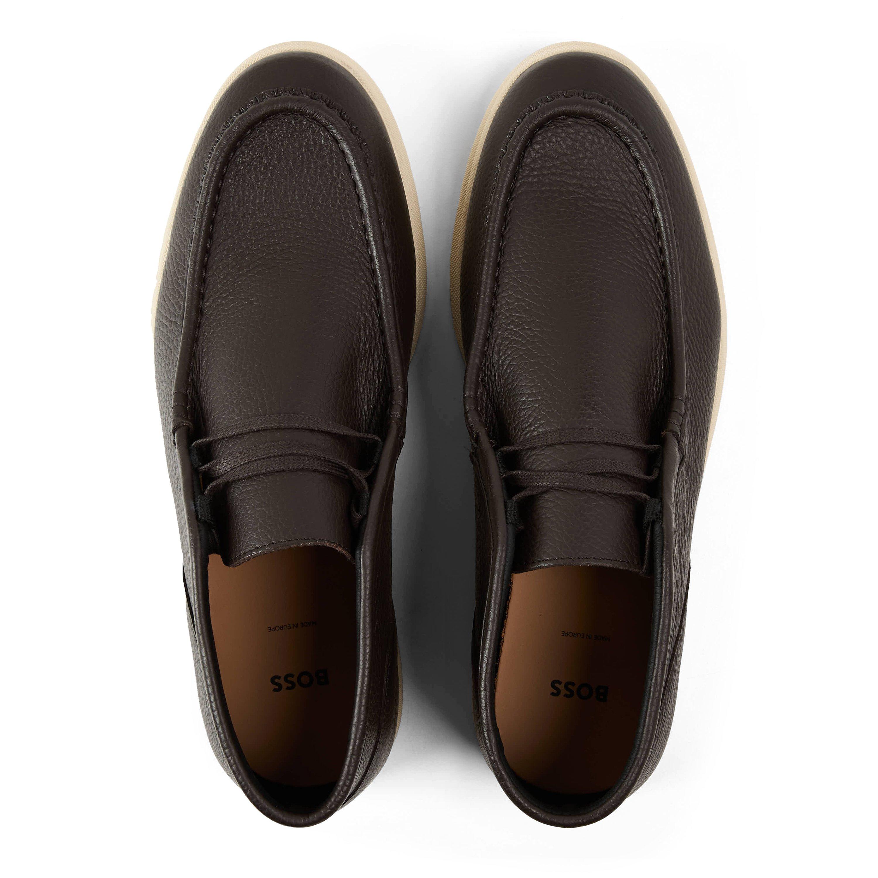 Dark Brown - Boss - Men's Sienne Desb Chukka Boots - 4