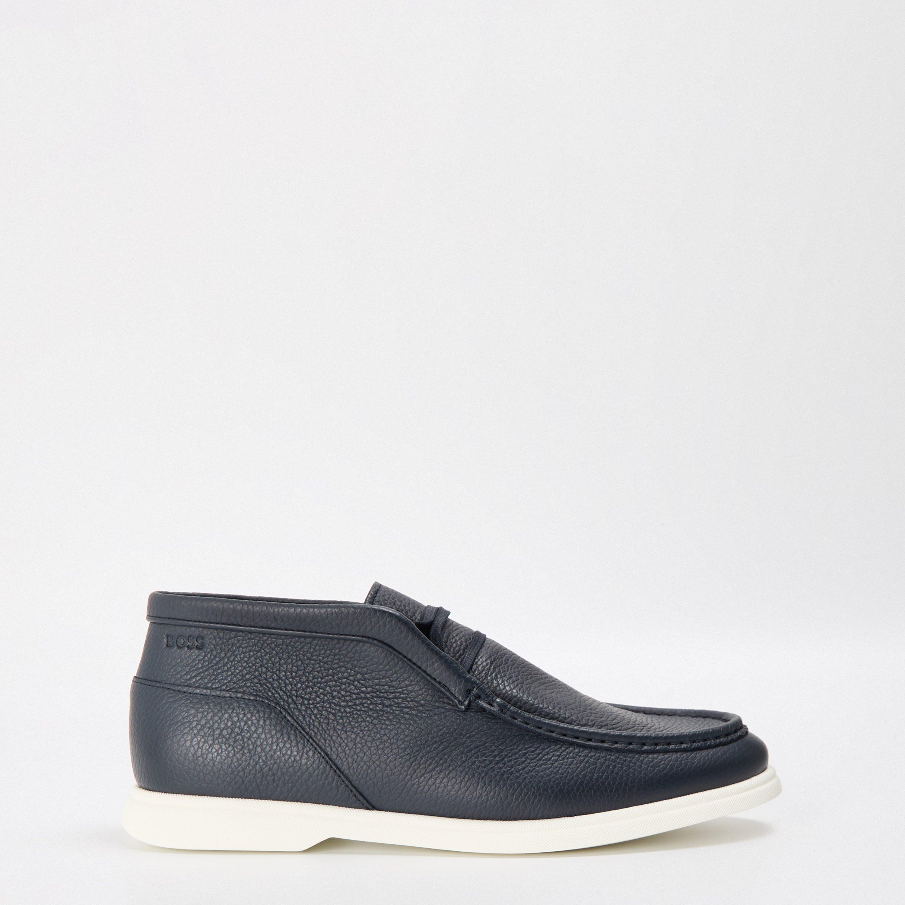 Dark Blue - Boss - Men's Sienne Desb Chukka Boots - 1