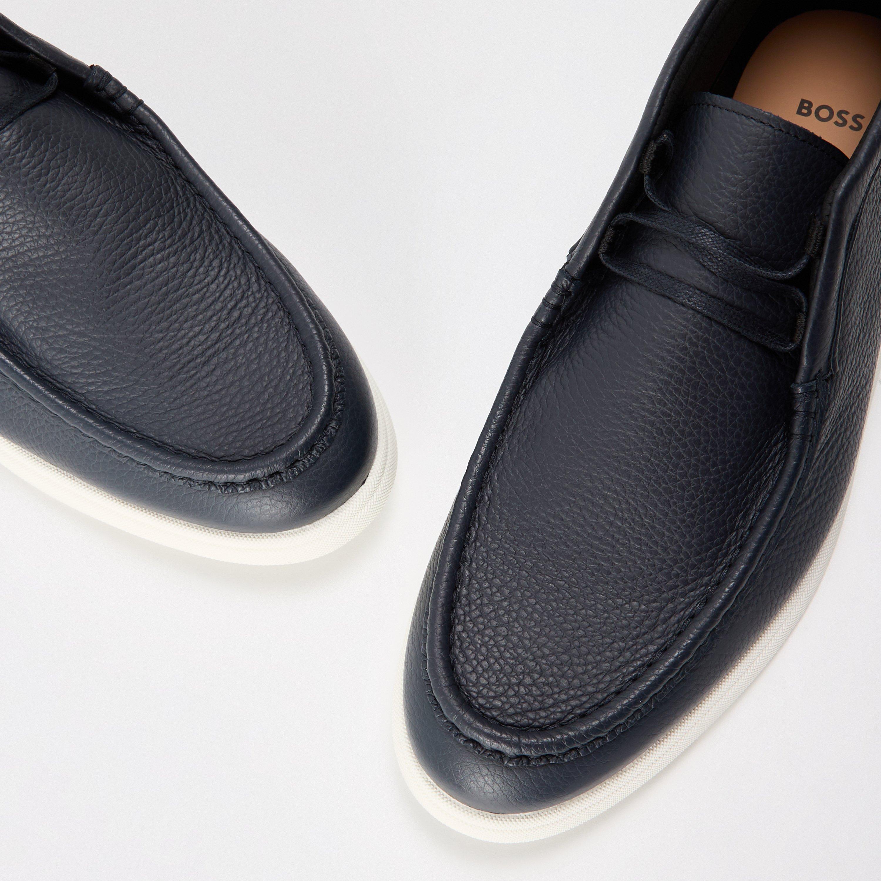 Dark Blue - Boss - Men's Sienne Desb Chukka Boots - 3