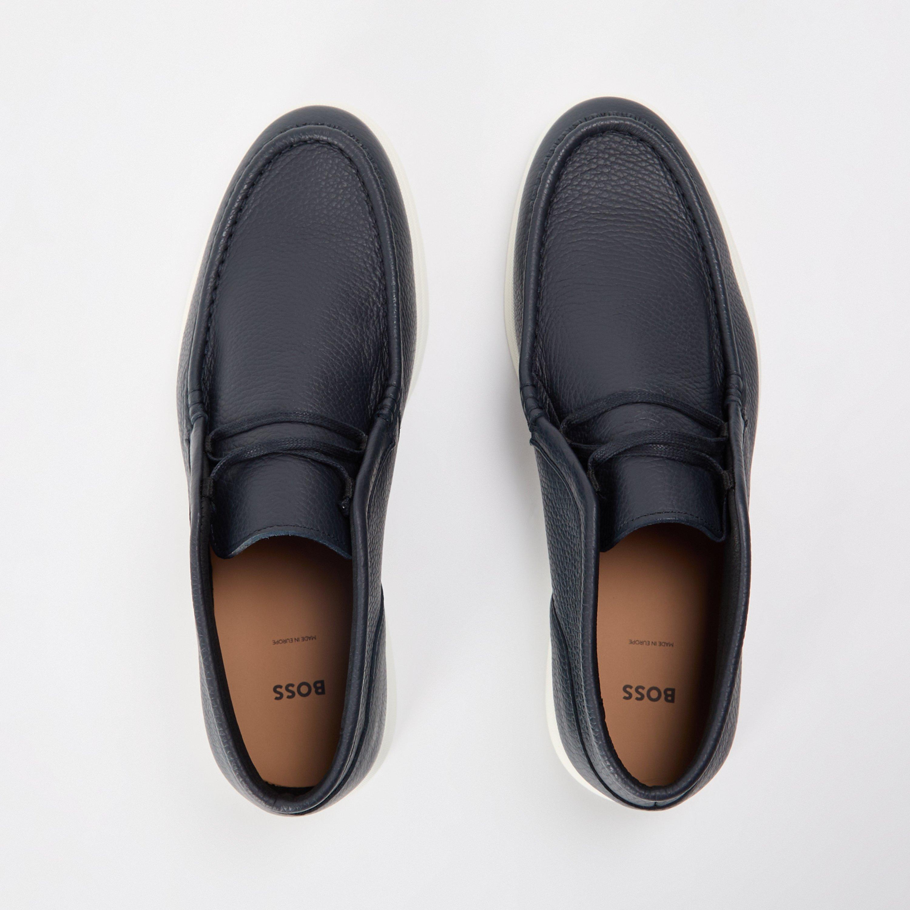 Dark Blue - Boss - Men's Sienne Desb Chukka Boots - 4