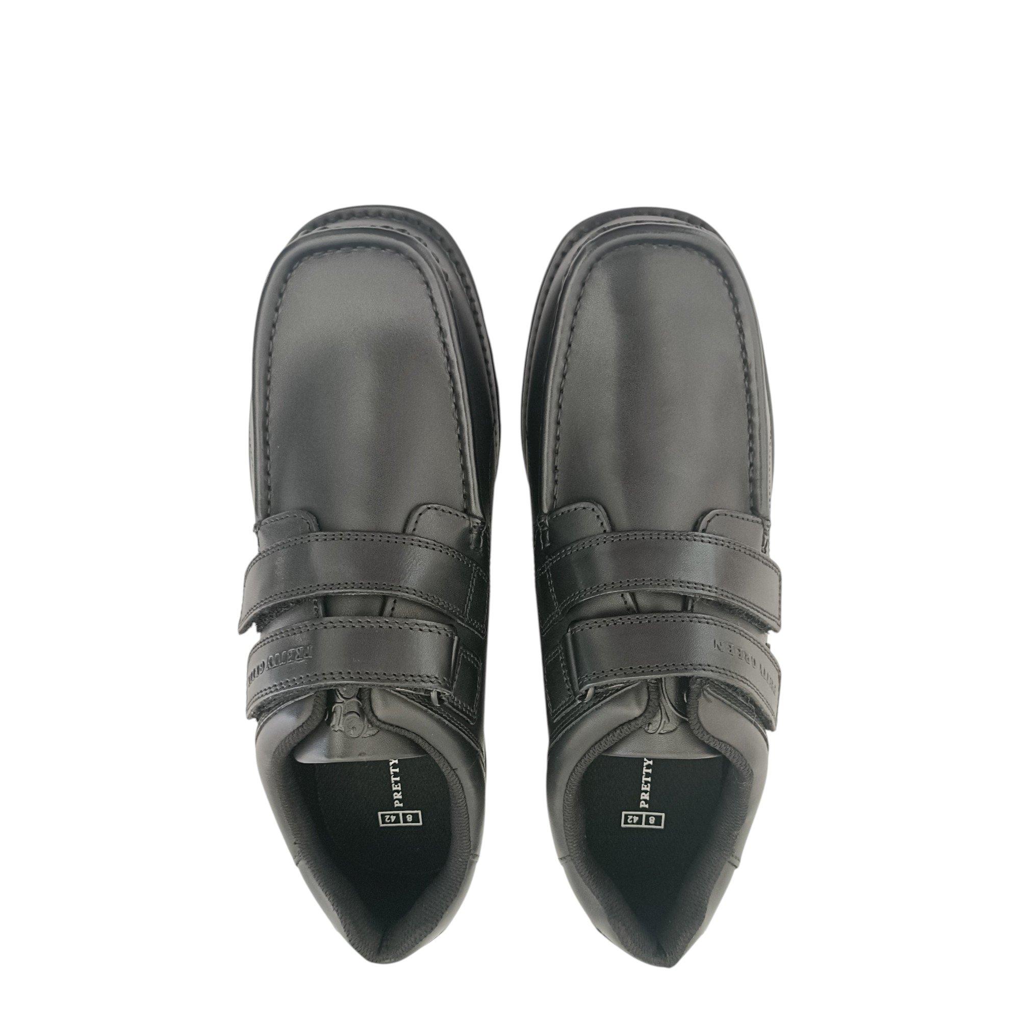 Black - Pretty Green - Harrow Vel Mens - 5