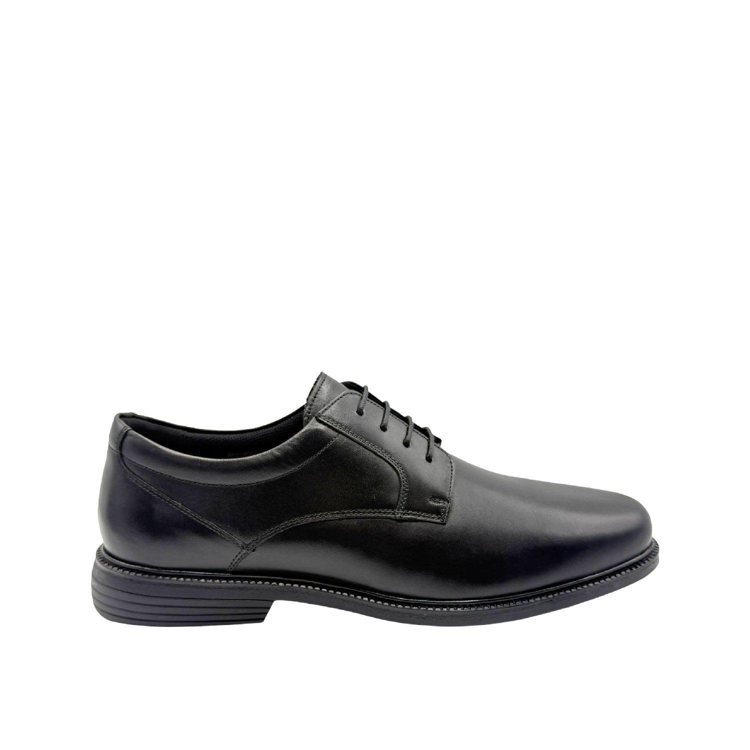 NEGRO - Rockport - Men's Clinton Plain Toe Derby Shoes - 1