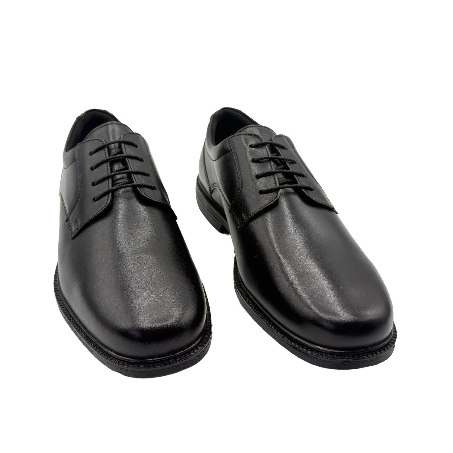 NEGRO - Rockport - Men's Clinton Plain Toe Derby Shoes - 4
