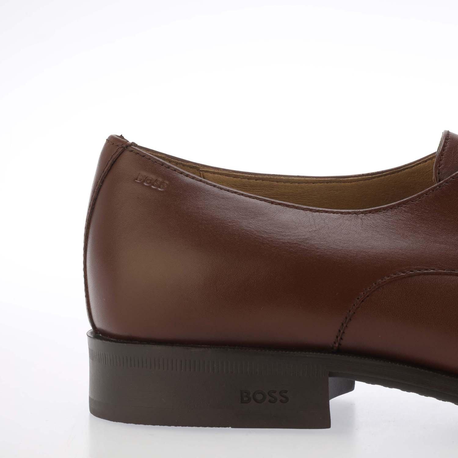 Medium Brown - Boss - Men's Colby Derby Shoes - 4