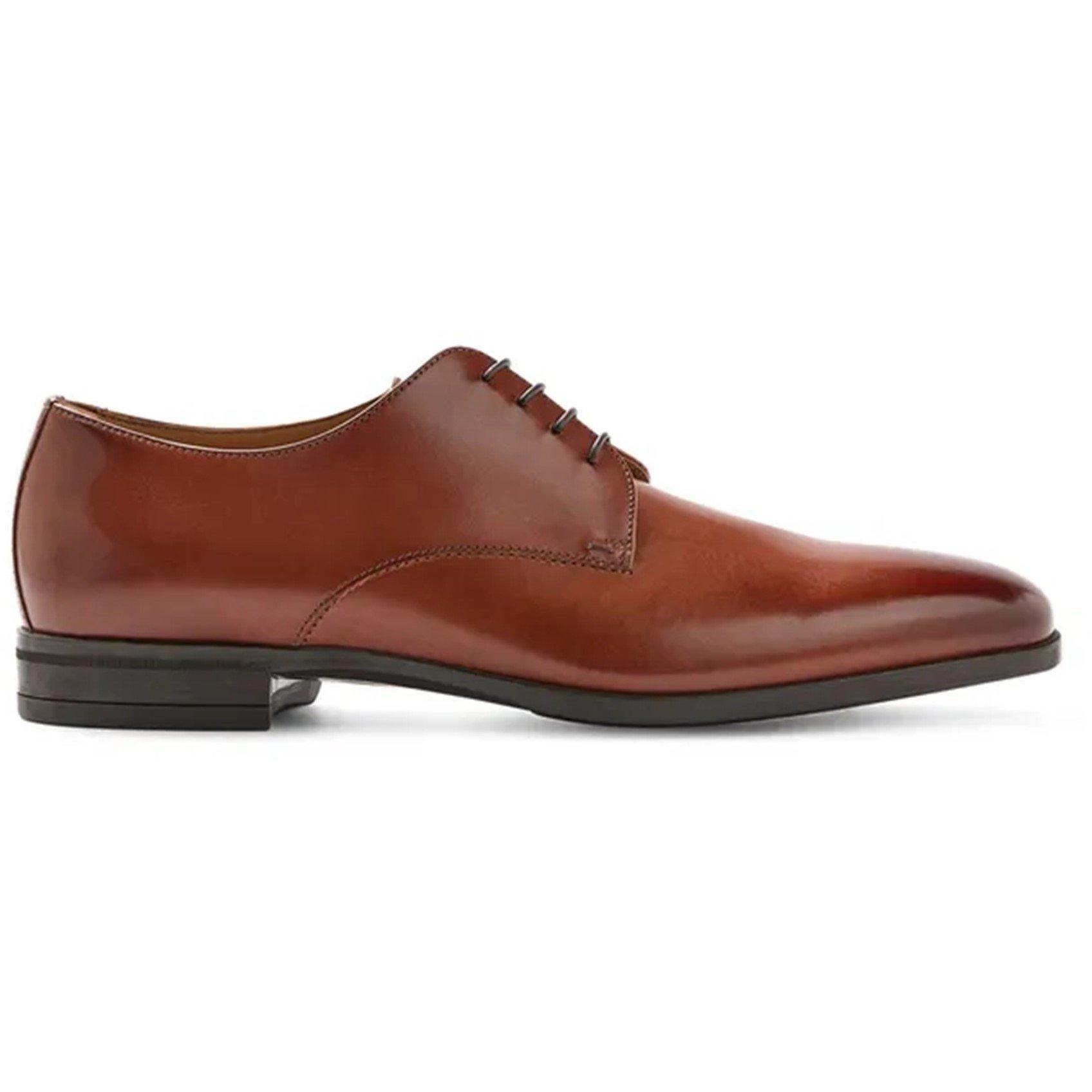 Medium Brown - Boss - Men's Kensington Derby Shoes - 1