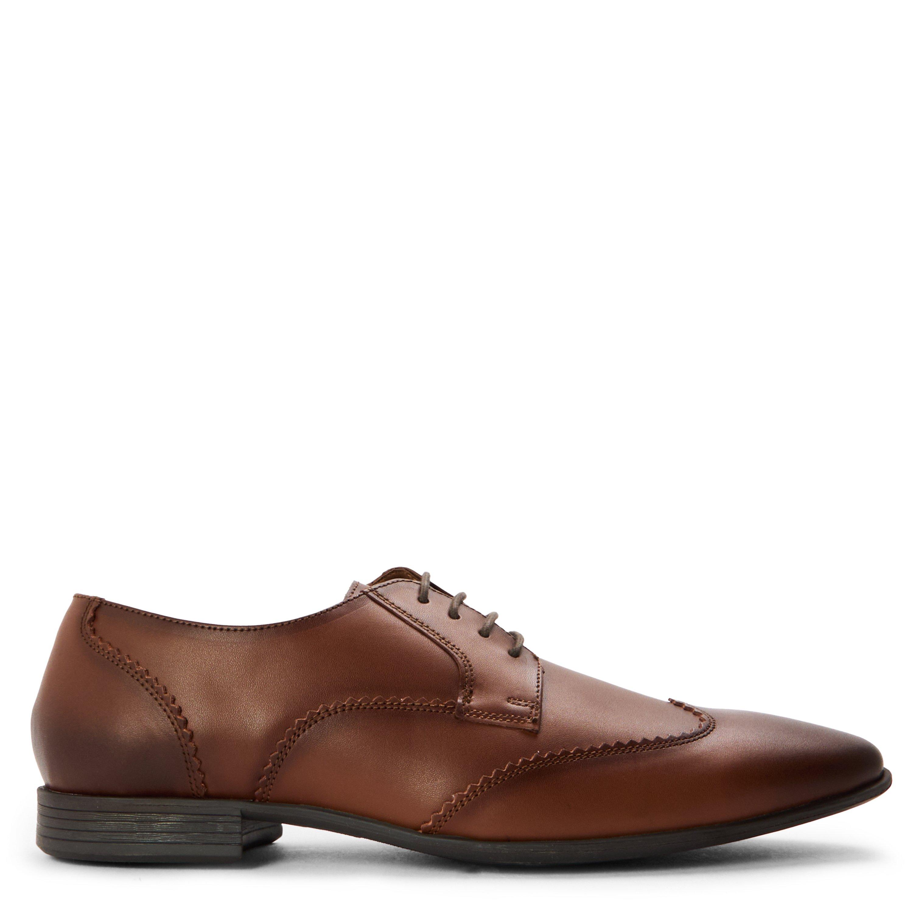 Brown - Lambretta - Men's Blair Derby Shoes - 1