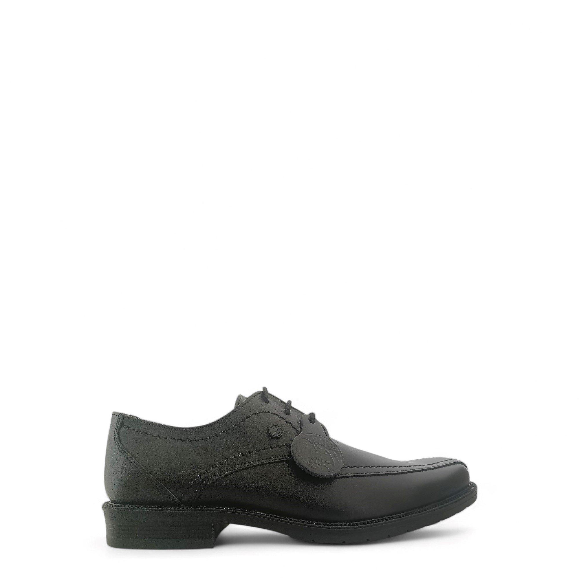 Schwarz - Pretty Green - Men's Glinton Lace Moc Toe Formal Shoes - 1
