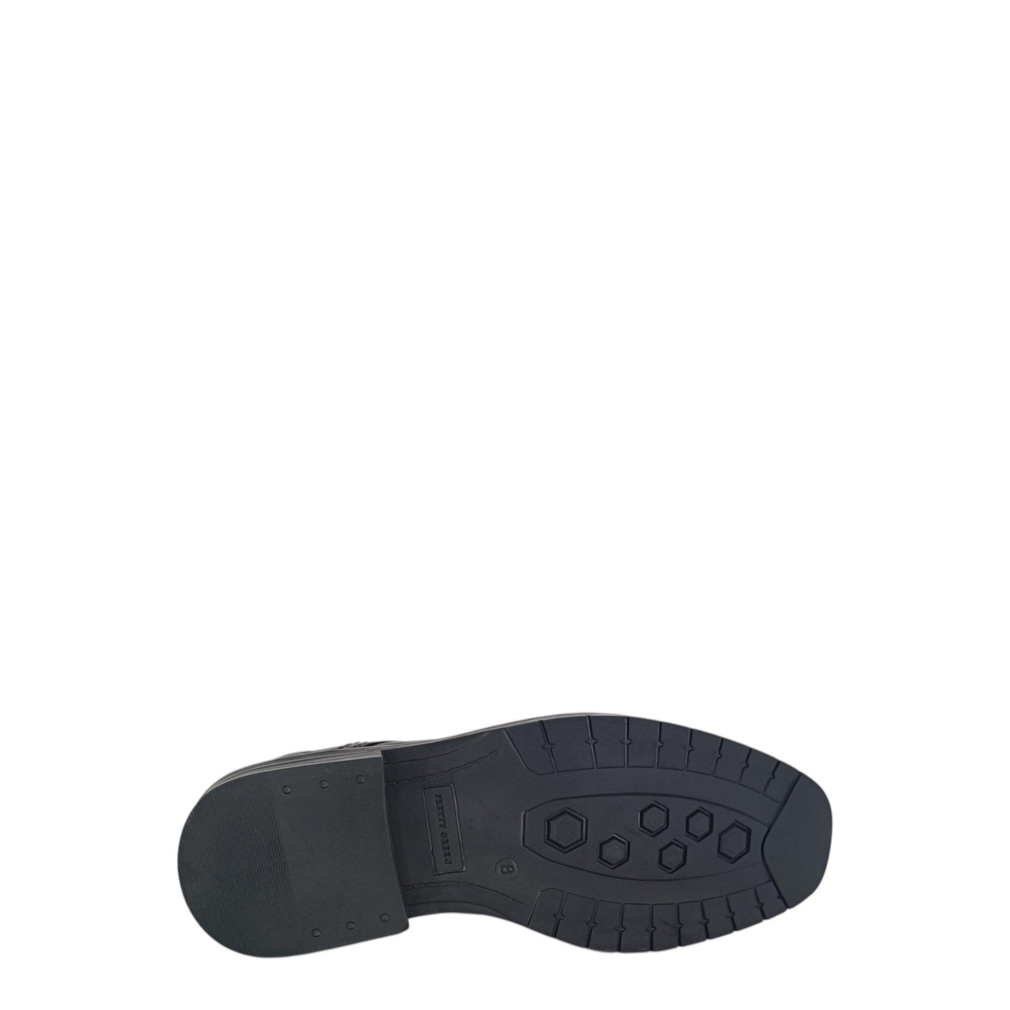 Schwarz - Pretty Green - Glinton Lace Moc Toe Formal Shoes - 6