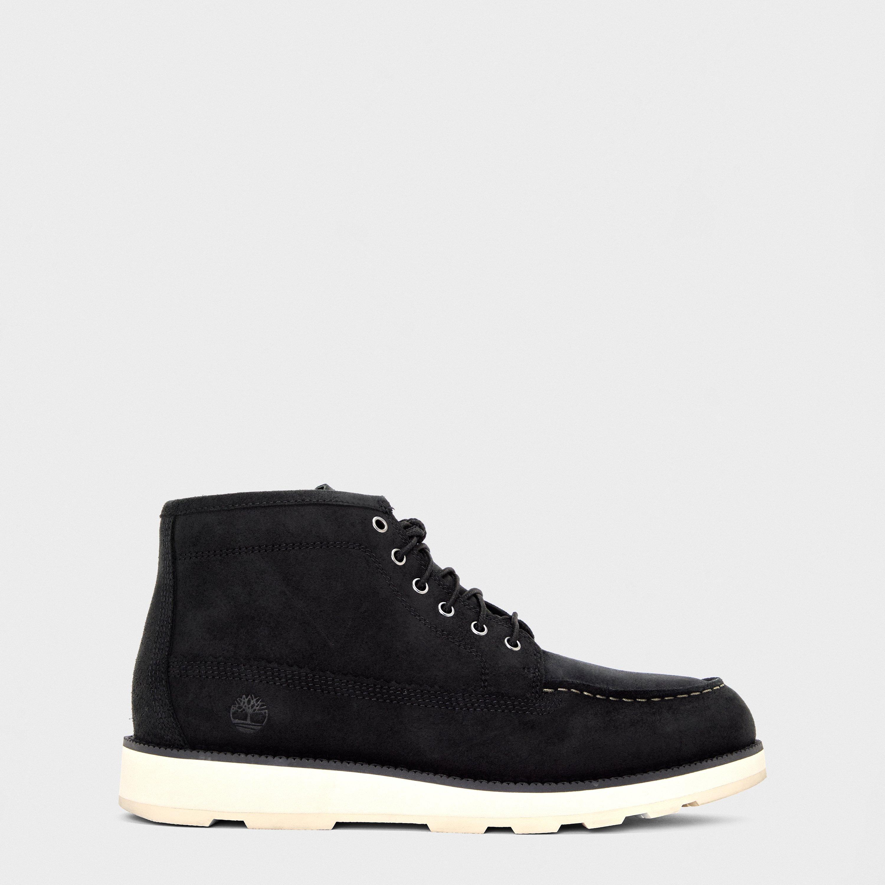 Black Suede - Timberland - Men's Timberland Britton Mills Chukka Boots - 1