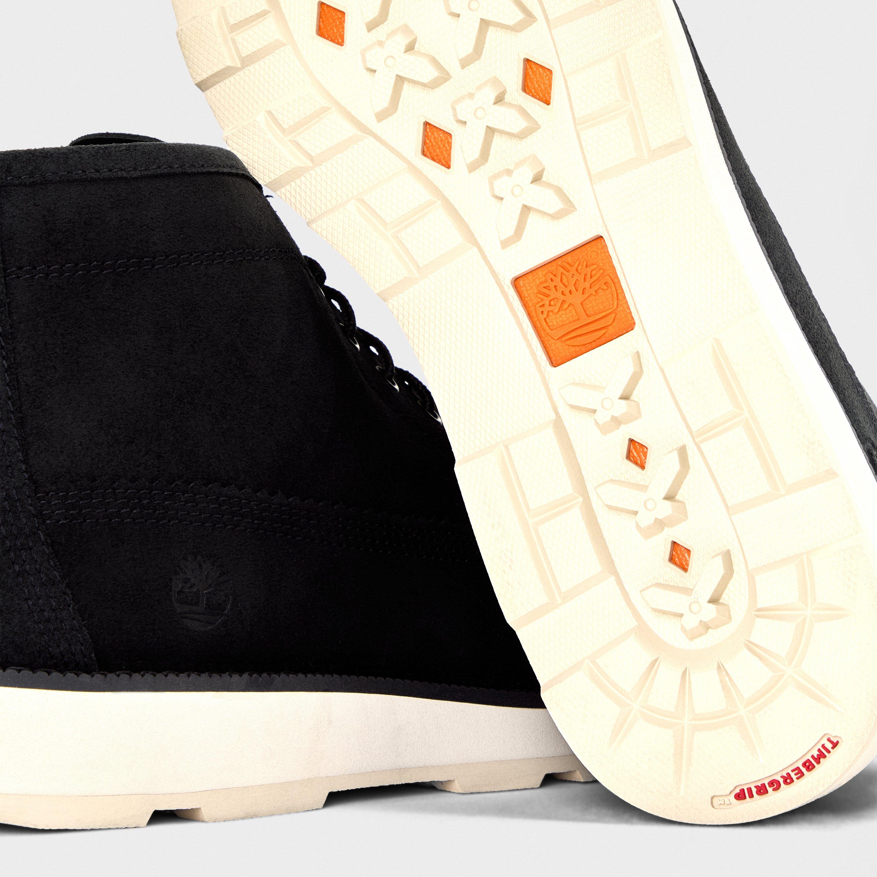 Black Suede - Timberland - Men's Timberland Britton Mills Chukka Boots - 3