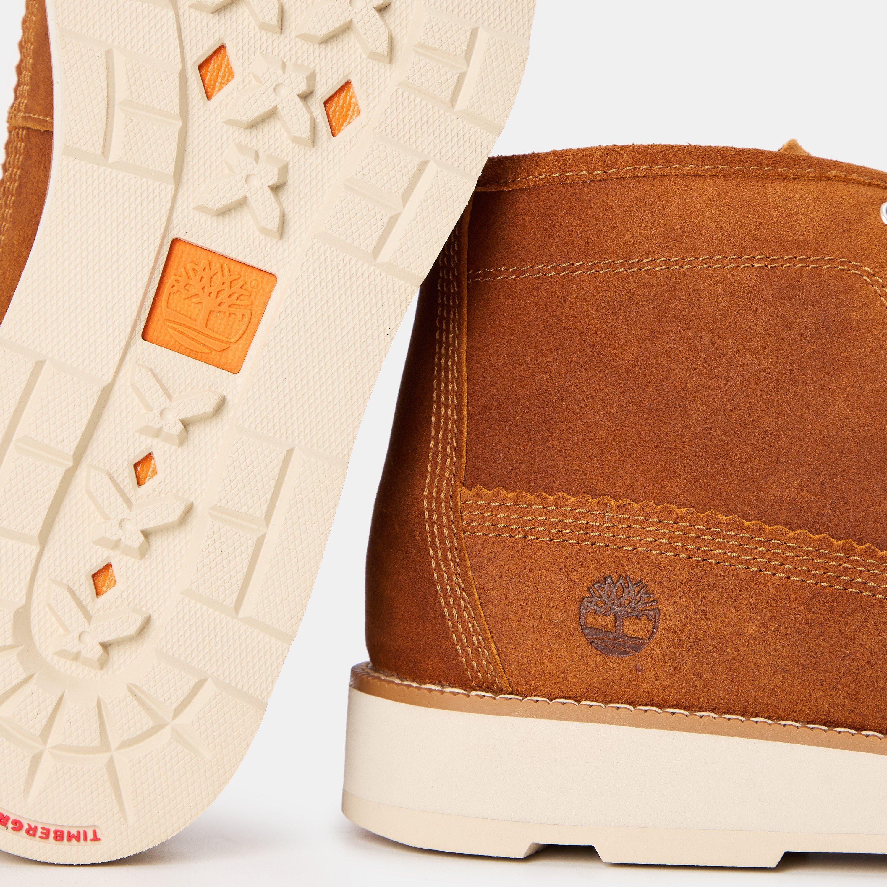 Rust Suede - Timberland - Men's Timberland Britton Mills Chukka Boots - 4